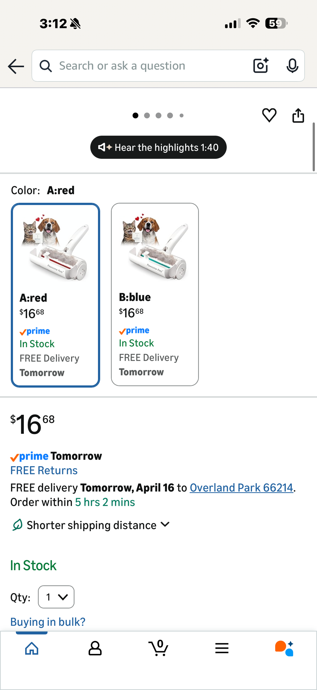 Pet Brush & Hair Remover Combo Pack