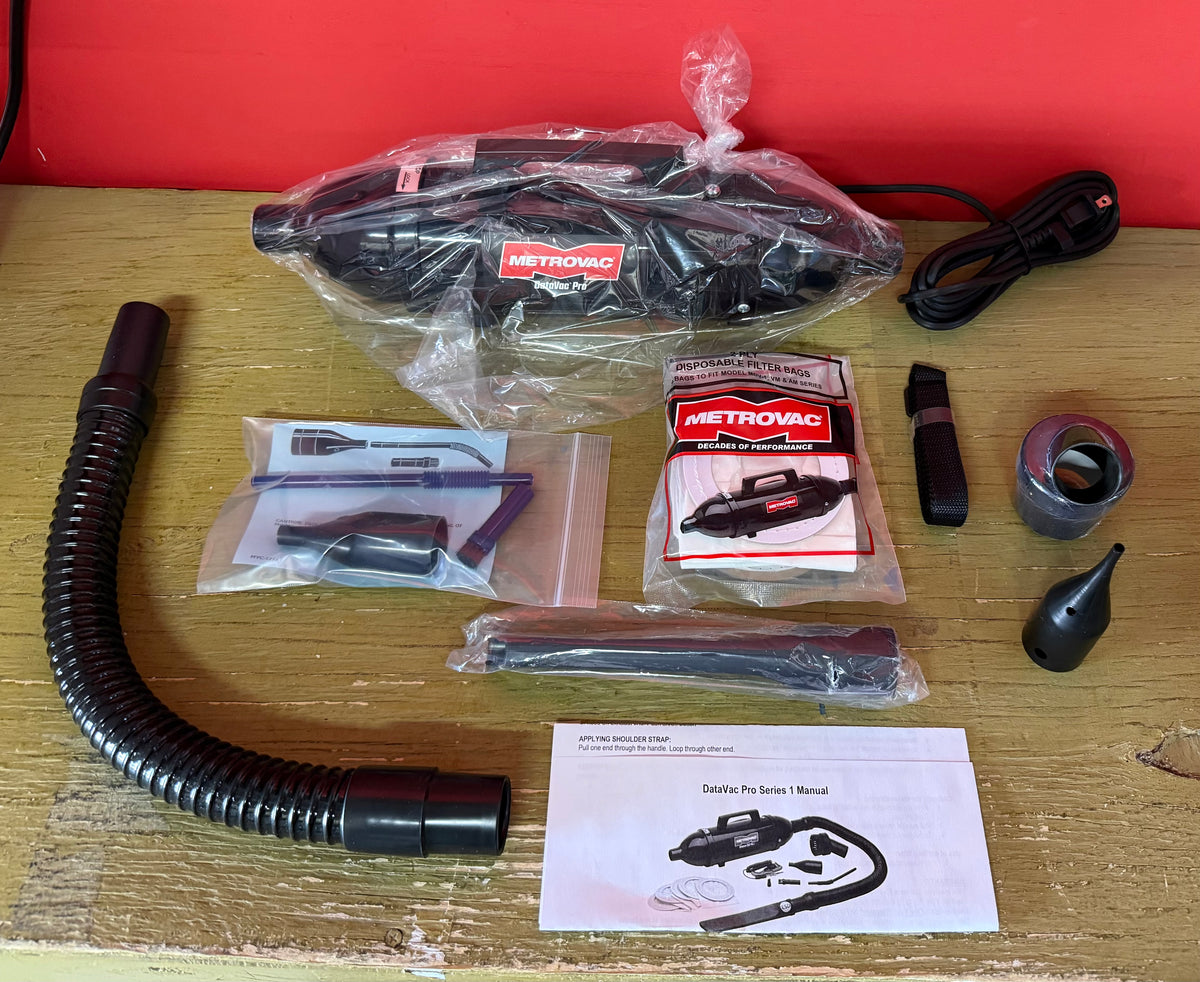METROVAC Electric DataVac Pro Series | Model MDV-1BA | Computer Vacuum | Blower |Cleaner | Duster | Made in The USA