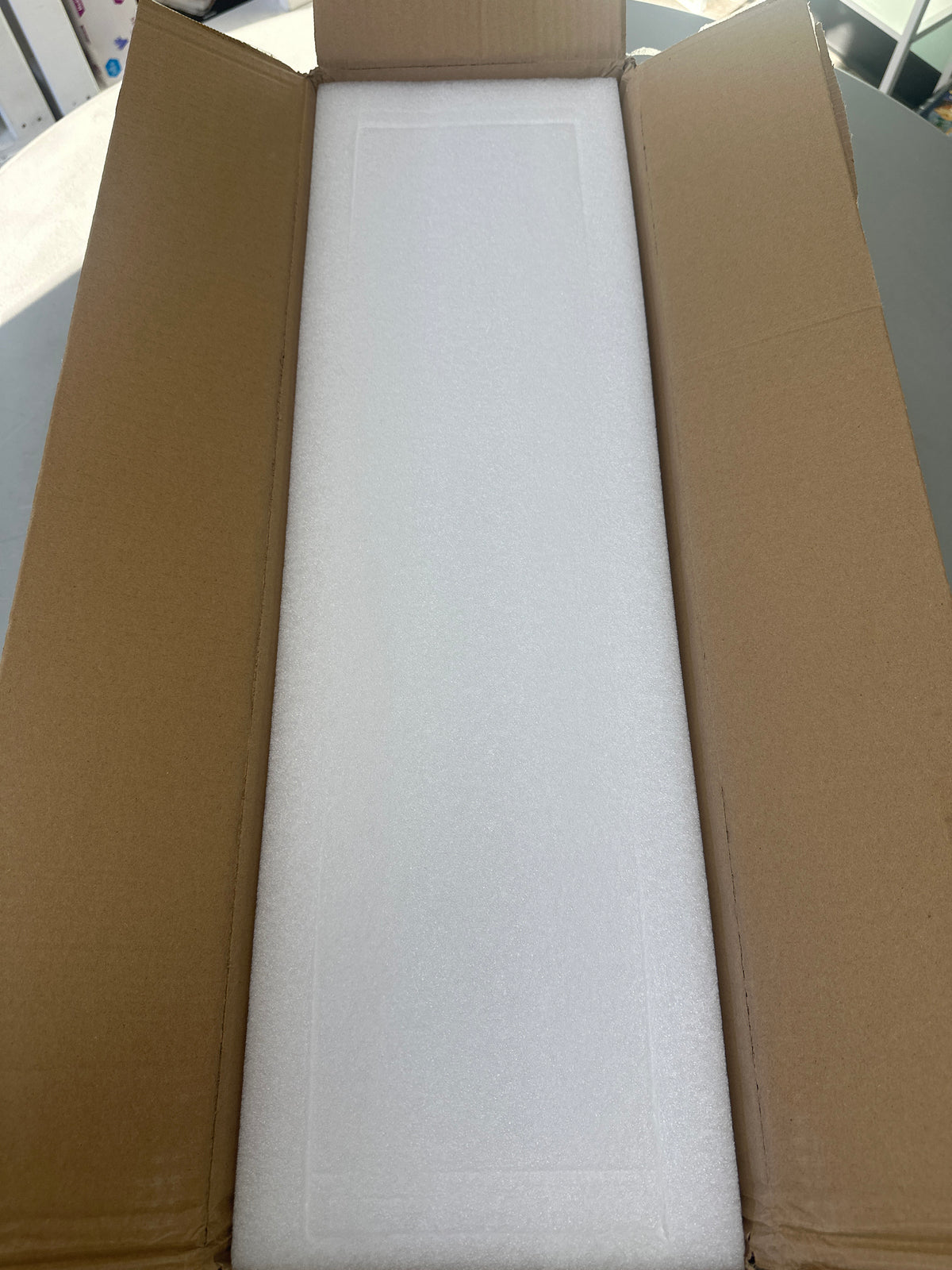 Glass Modern Outdoor Wall Light, 26" Outdoor Wall Sconce, AC100-240V 2800K LED, Large Exterior Lighting Fixture, Waterproof, Hardwired, Glass