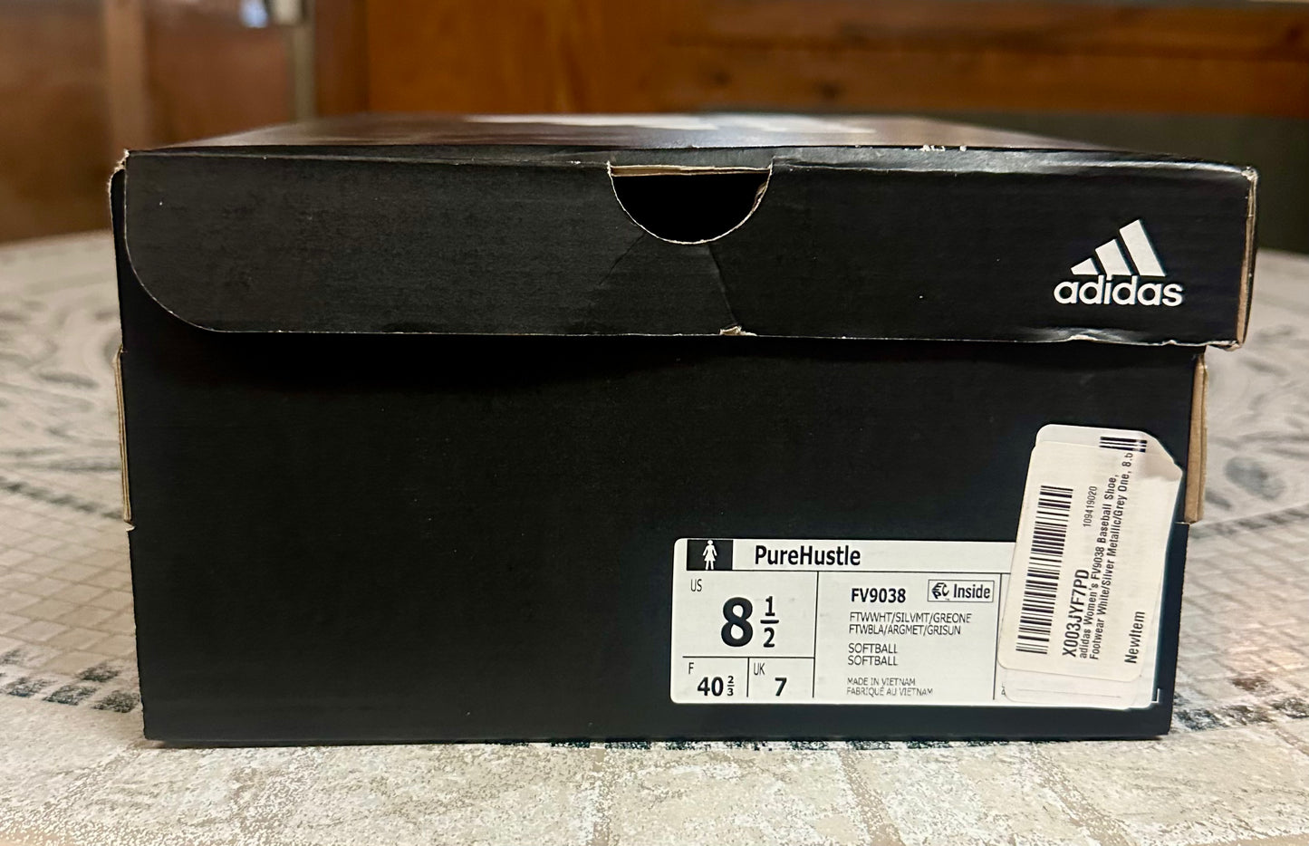 ADIDAS Purehustle TPU Softball Shoes (Women's Size 8.5)