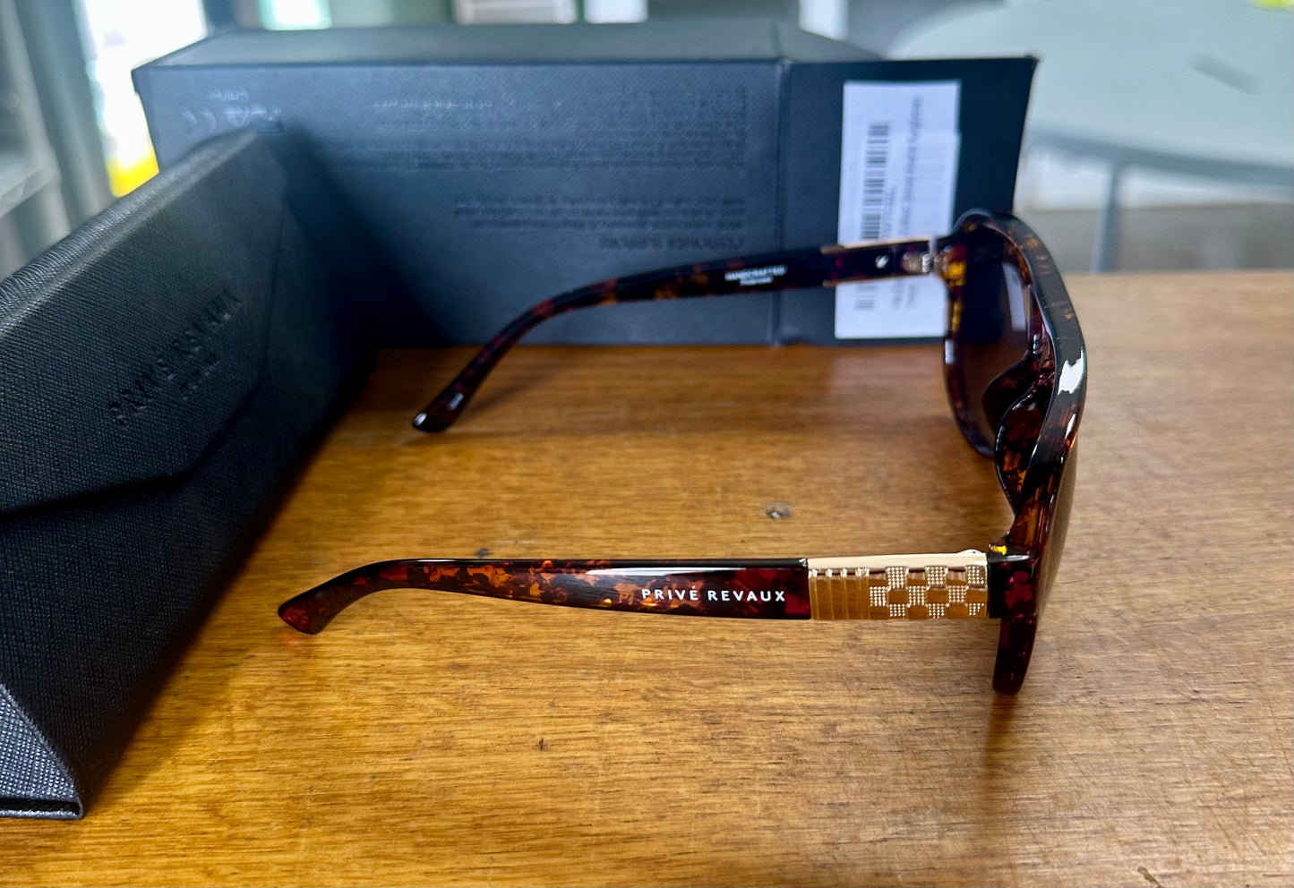 PRIVÉ REVAUX ICON Collection The Nash Designer Polarized Aviator Sunglasses
