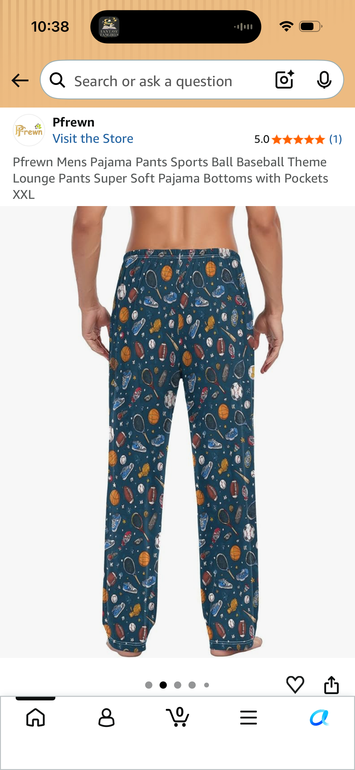 Pfrewn Mens Pajama Pants Sports Ball Baseball Theme Lounge Pants Super Soft Pajama Bottoms with Pockets (Size XX-Large)