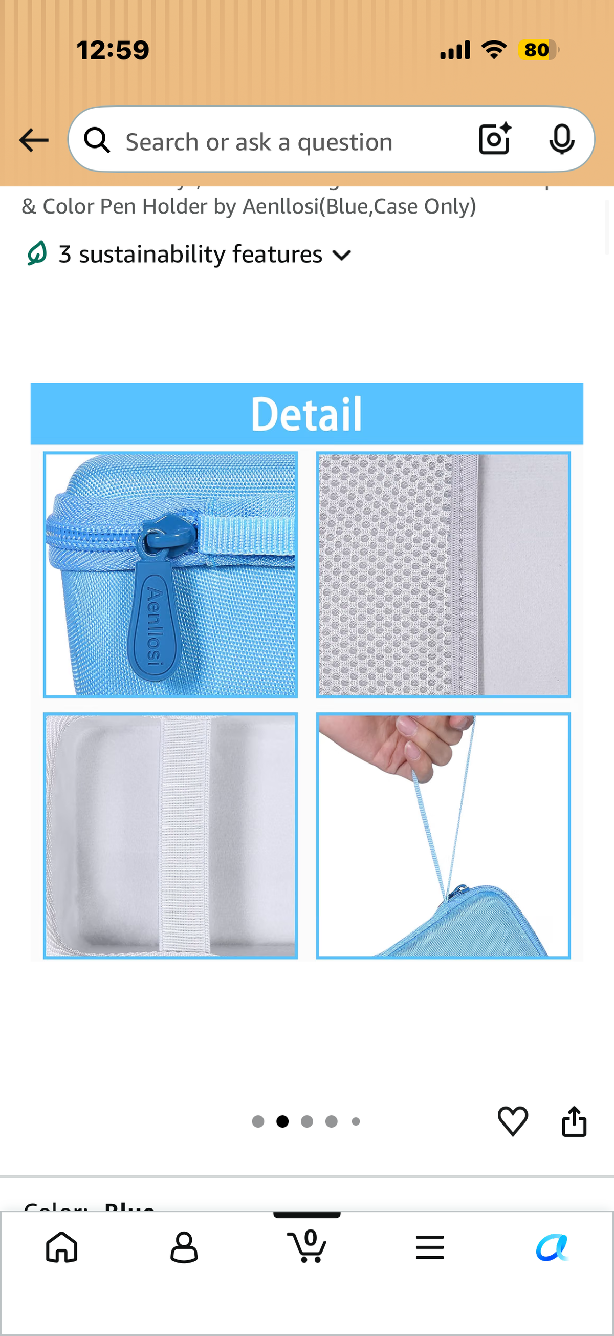 Electronics Travel Box (Great for carry on luggage)