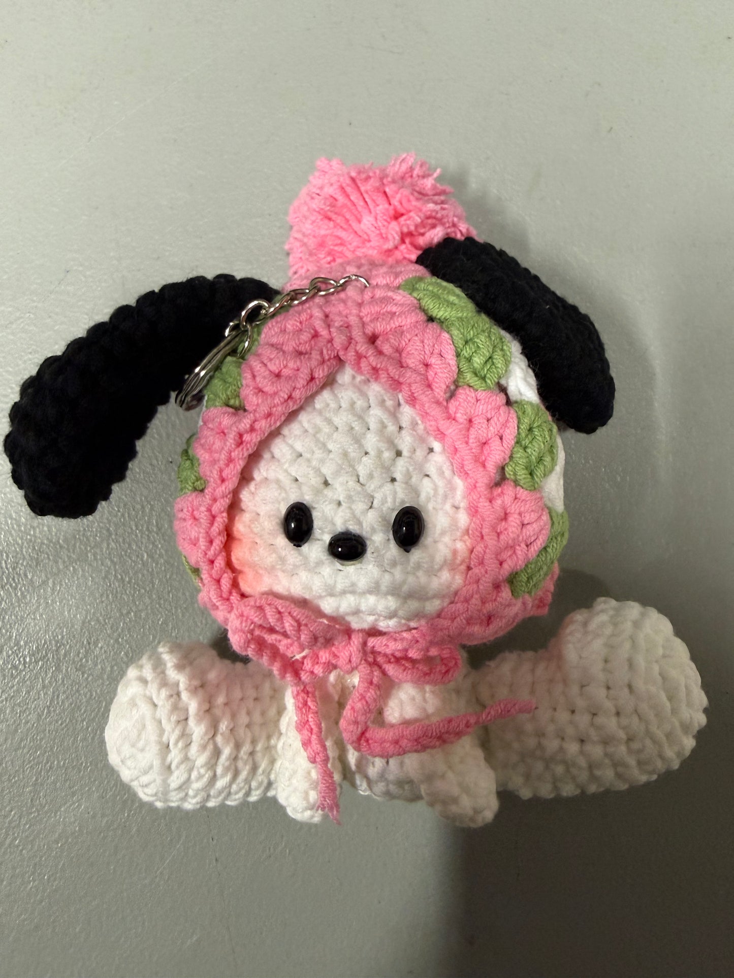 Handmade Crochet Doll Keychain