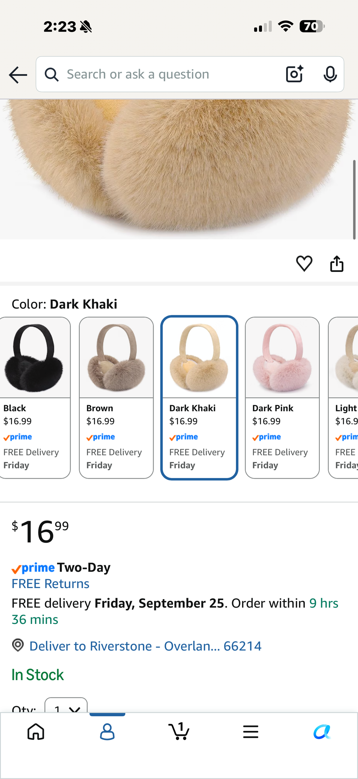 Kids Ear Muffs Girls Foldable Winter Earmuffs Women Ear Warmers