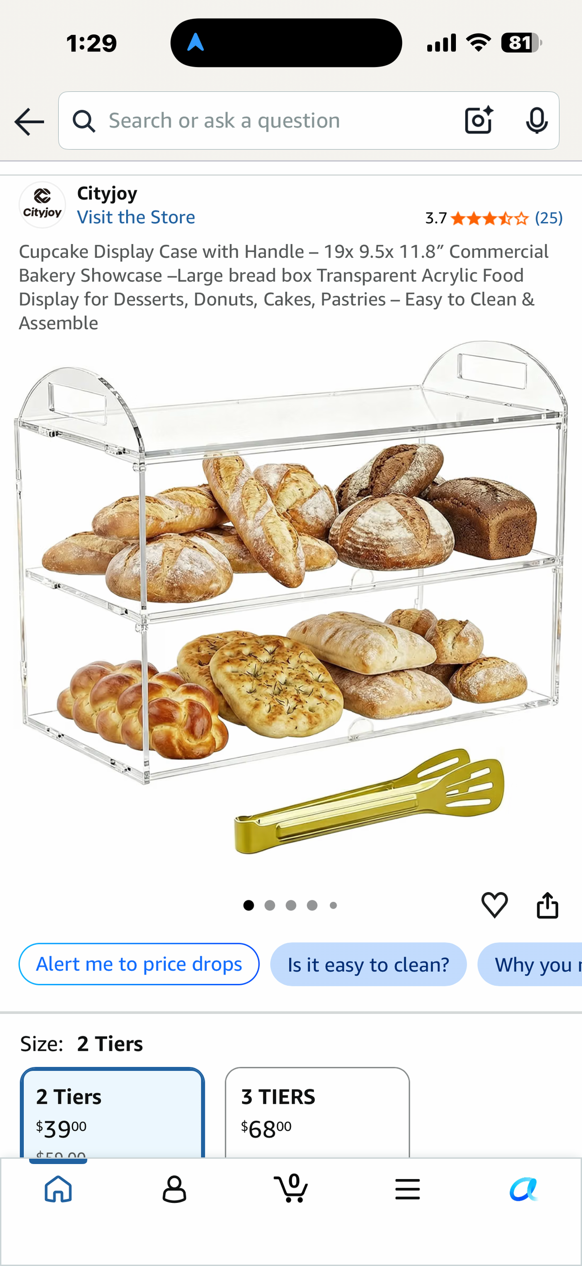 Pastry Display Case