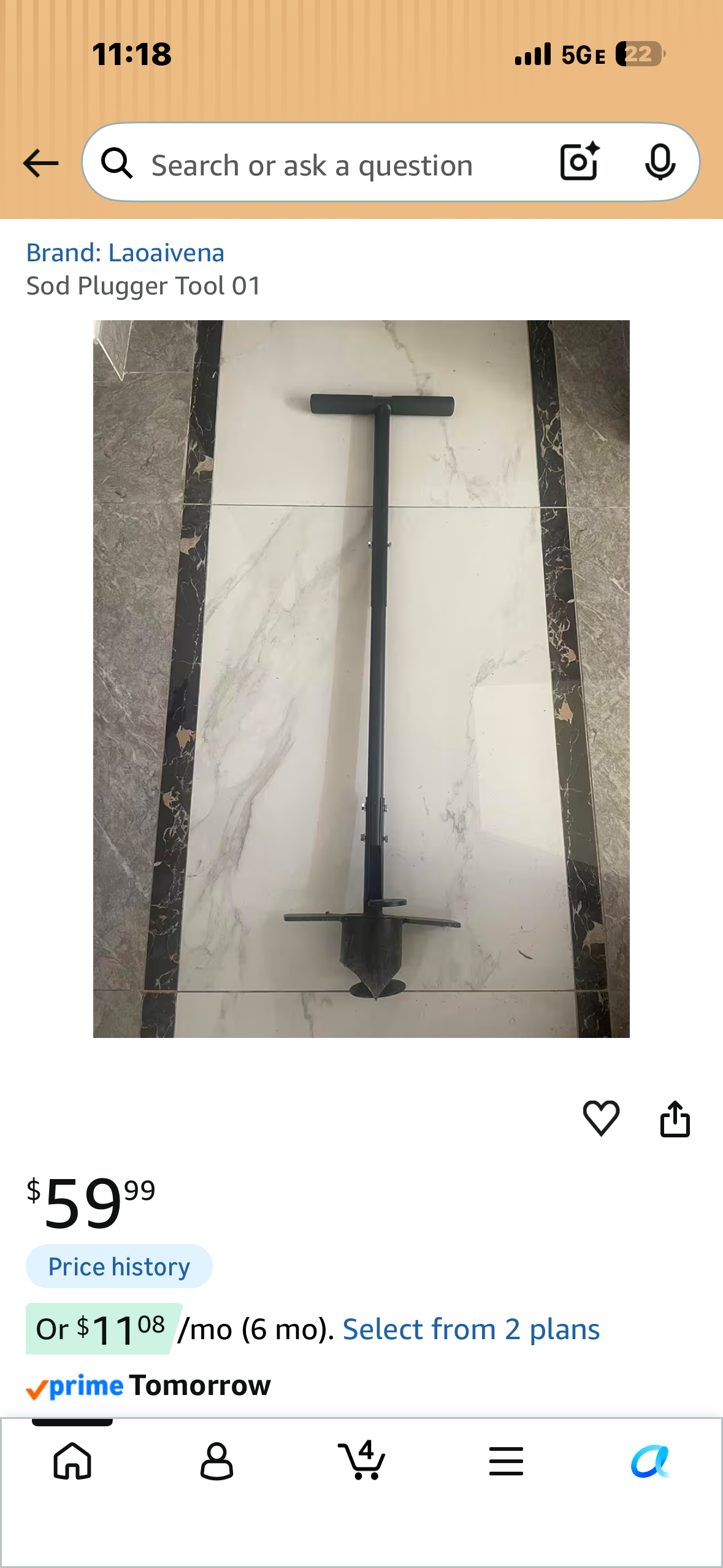 Sod Plugger Tool