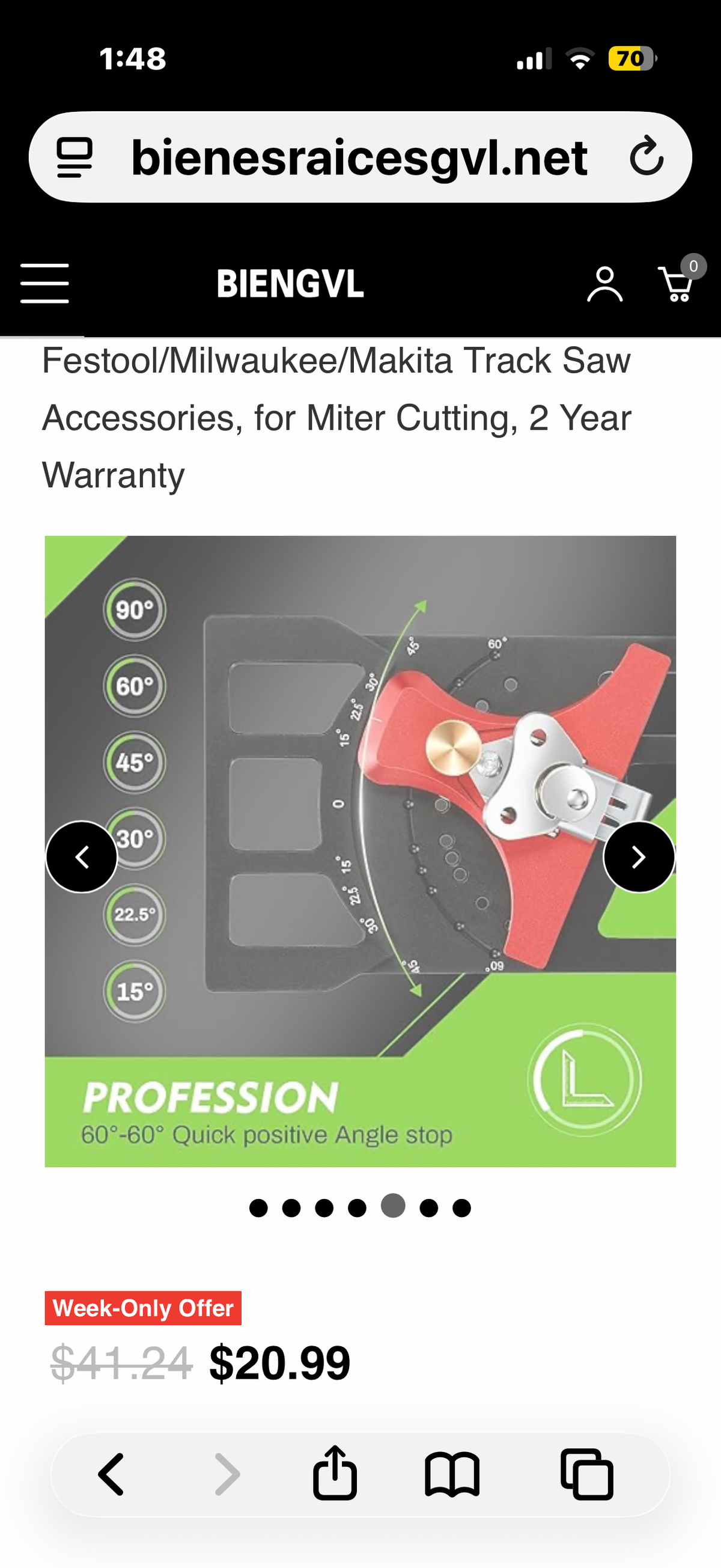 GOINGMAKE Adjustable Angle Track Saw Square with -60° to 60° Quick Positive Angle Stop,Guide Rail Square,Protractor,90 Degree Rail Square Guide Compatible with Festool and Makita