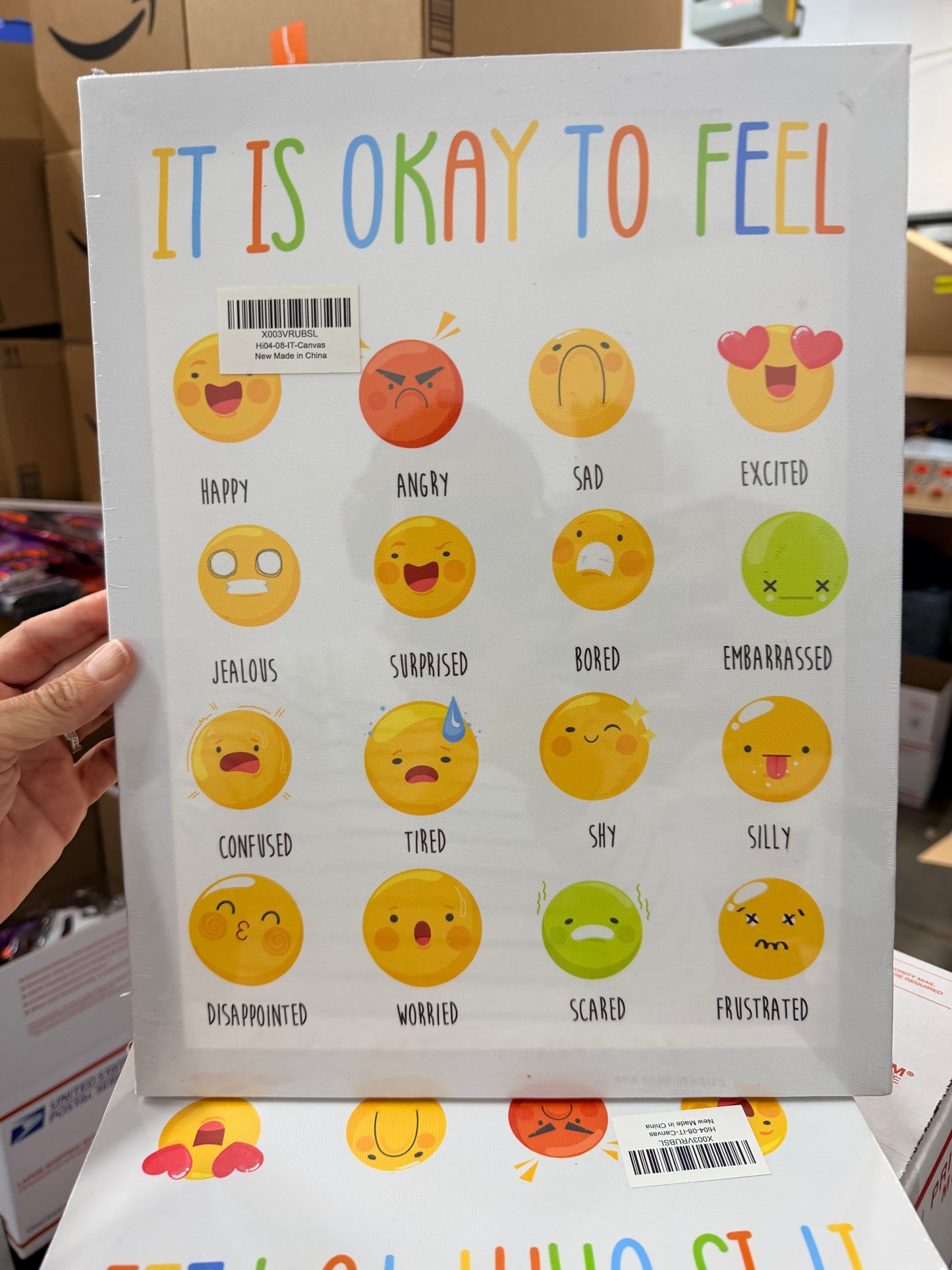 It’s OK To Feel Canvas