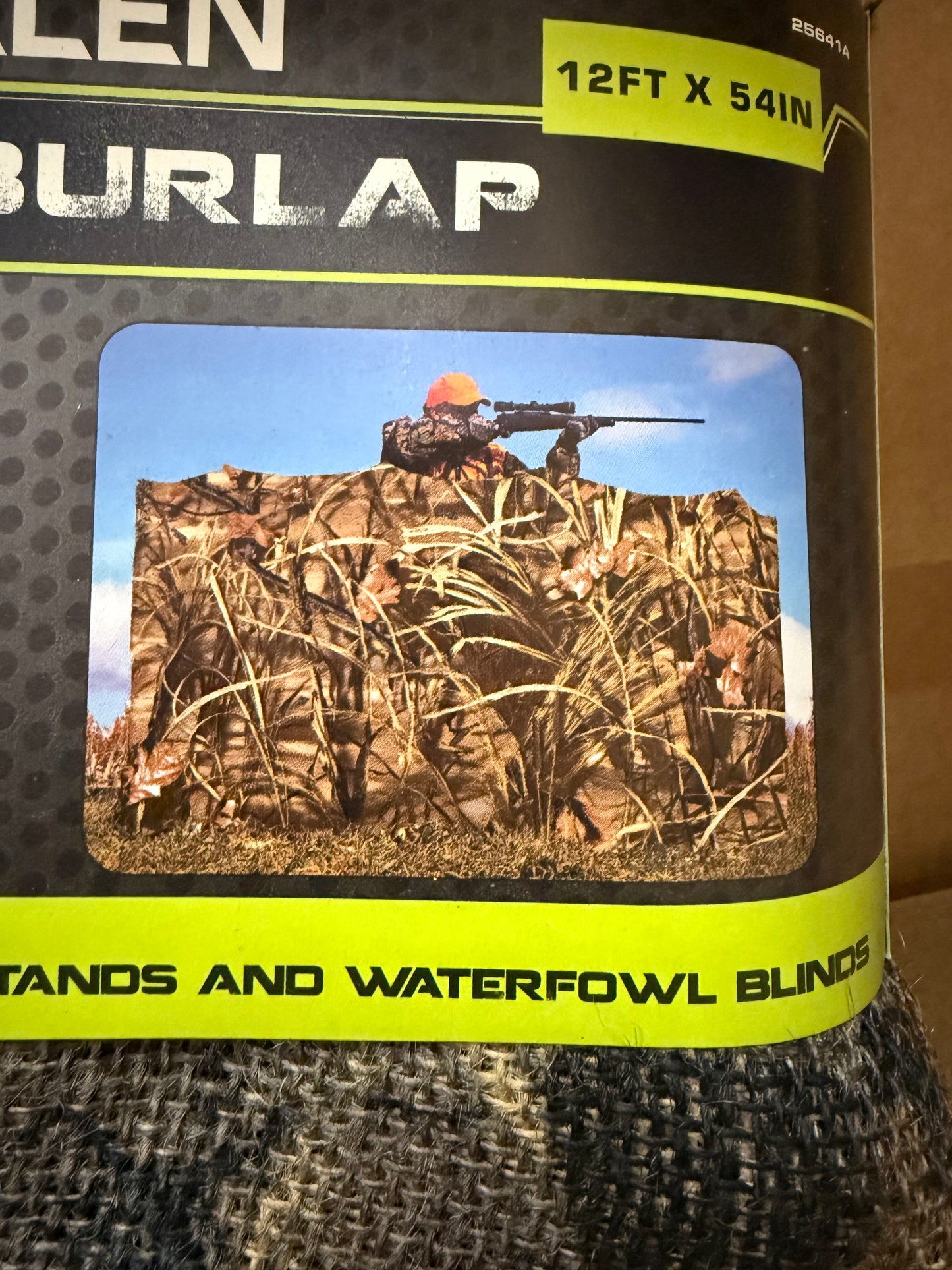 Allen Company Camo Burlap 12ft x 54 inches