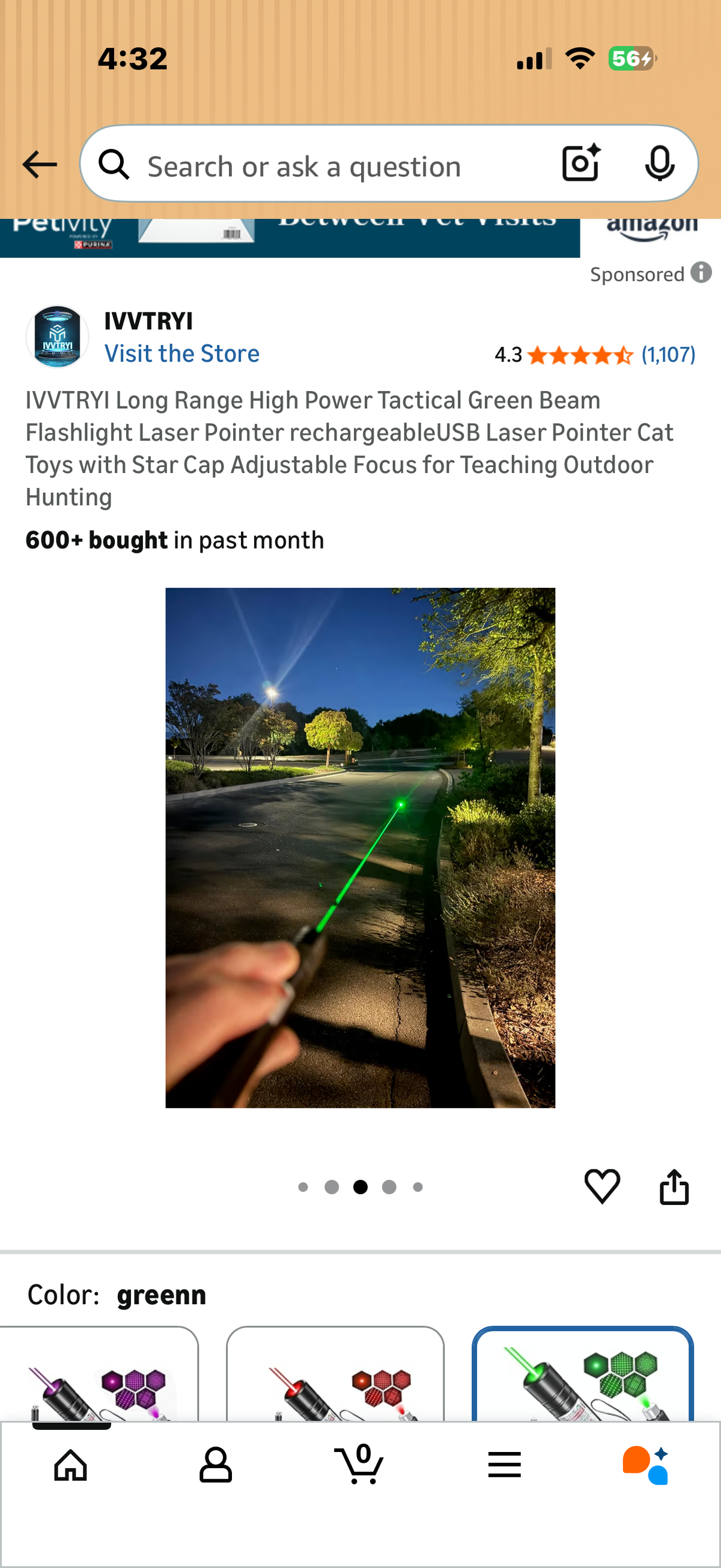Long Range High Power Tactical Green Beam Flashlight Laser Pointer rechargeableUSB Laser Pointer Cat Toys with Star Cap Adjustable Focus for Teaching Outdoor Hunting