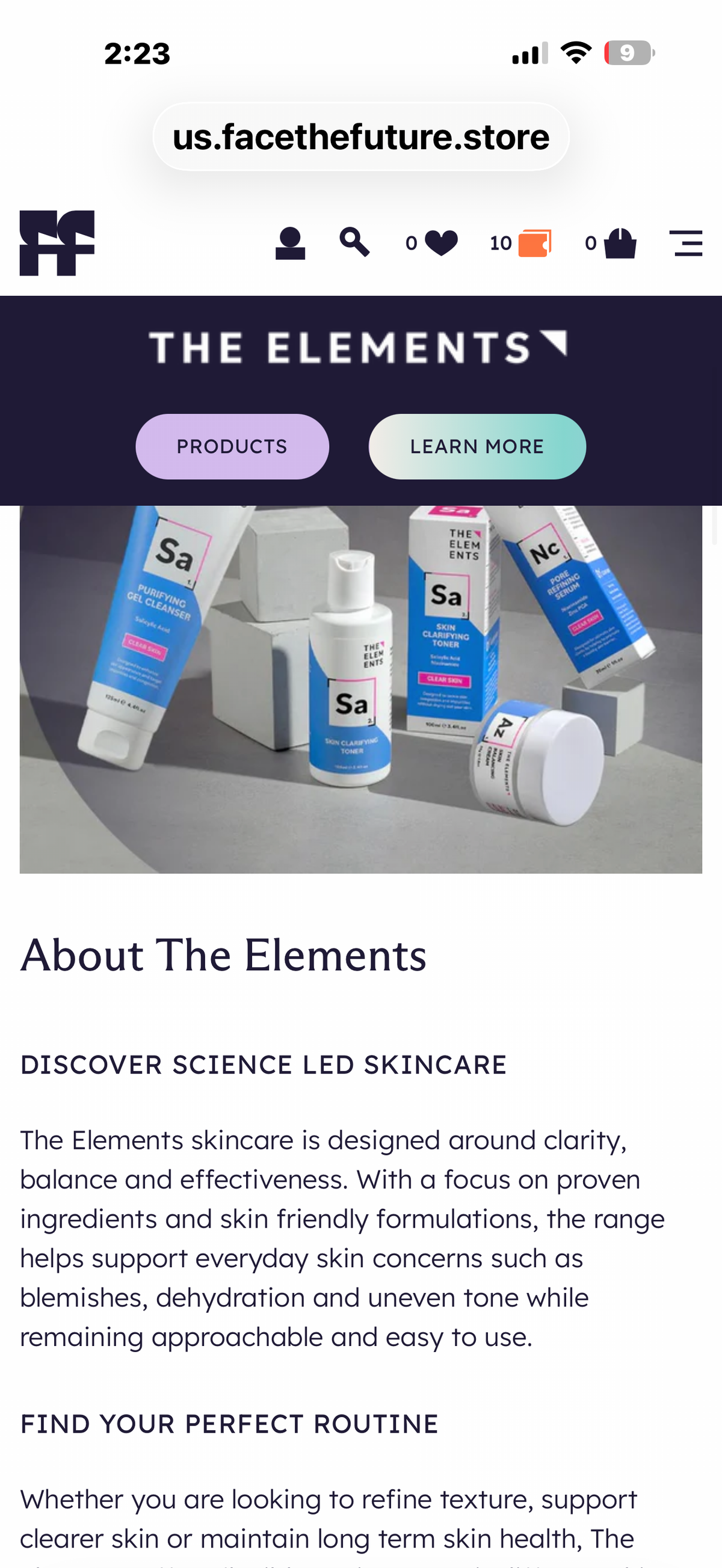 The Elements ABC Exfoliating Peel