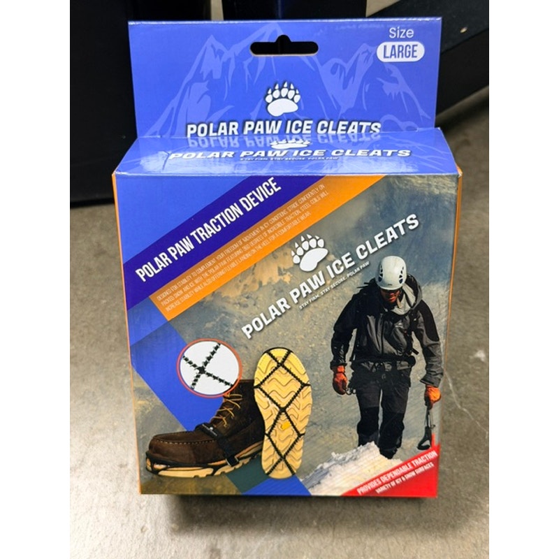 Polar Paw Ice Cleats - Size Large (Men's 10-14)