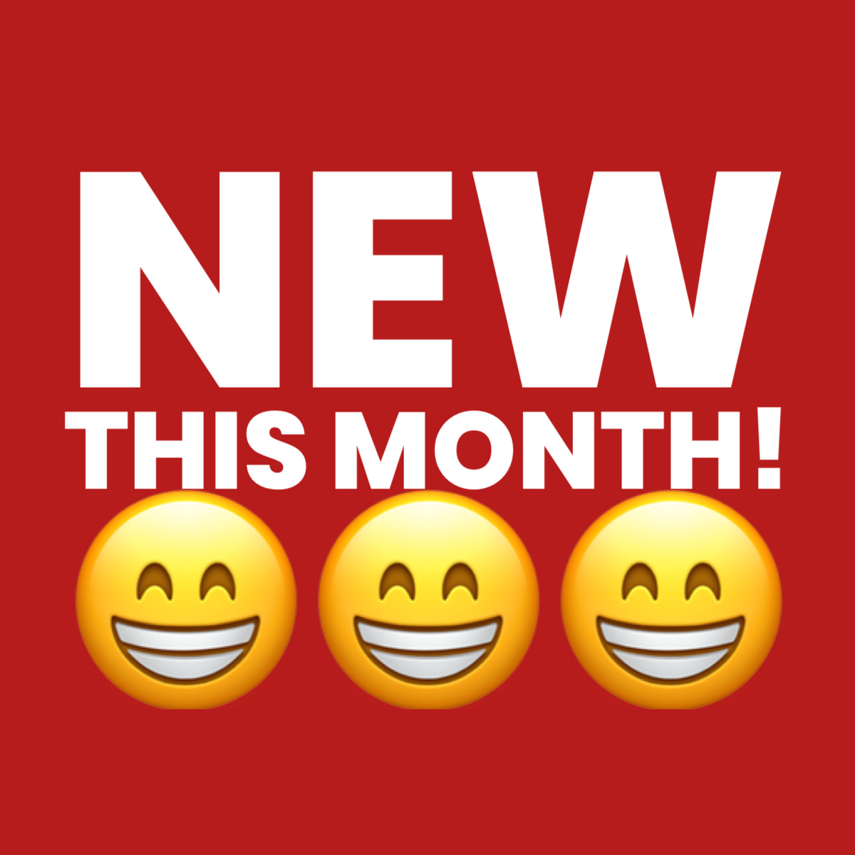 New This Month!