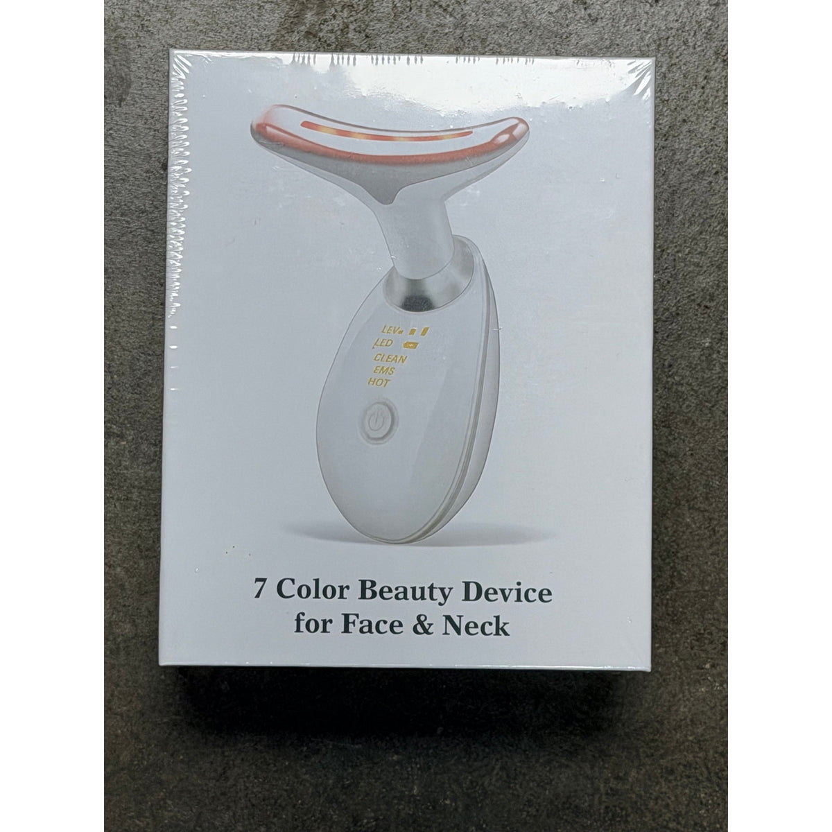 Red Light Therapy for Face and Neck, 7 Color Light Based Face Massager Tool