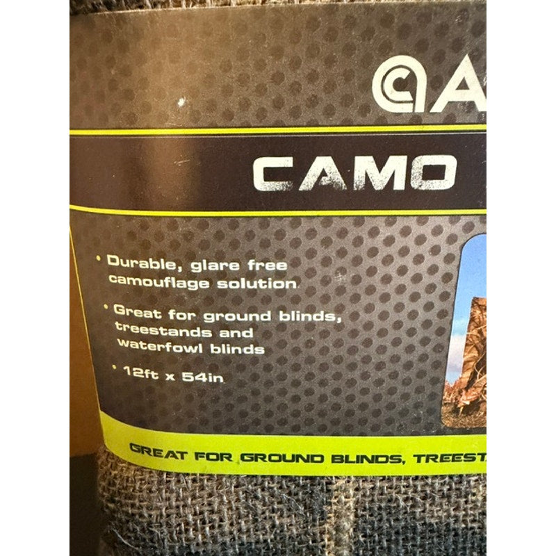 Camo Burlap Large Size 12' x 54" Heavy Duty