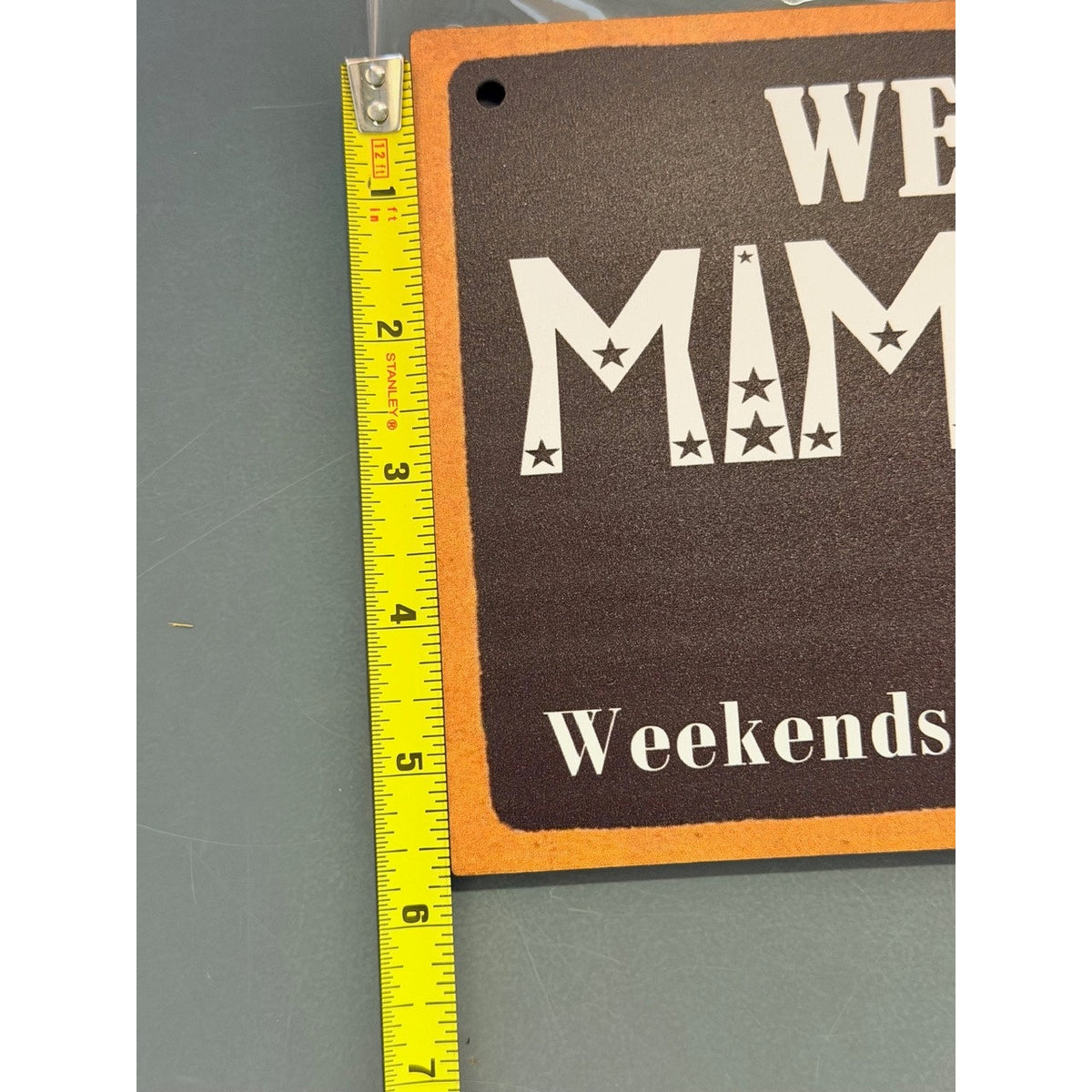 Welcome To Mimi's Place Wooden Sign
