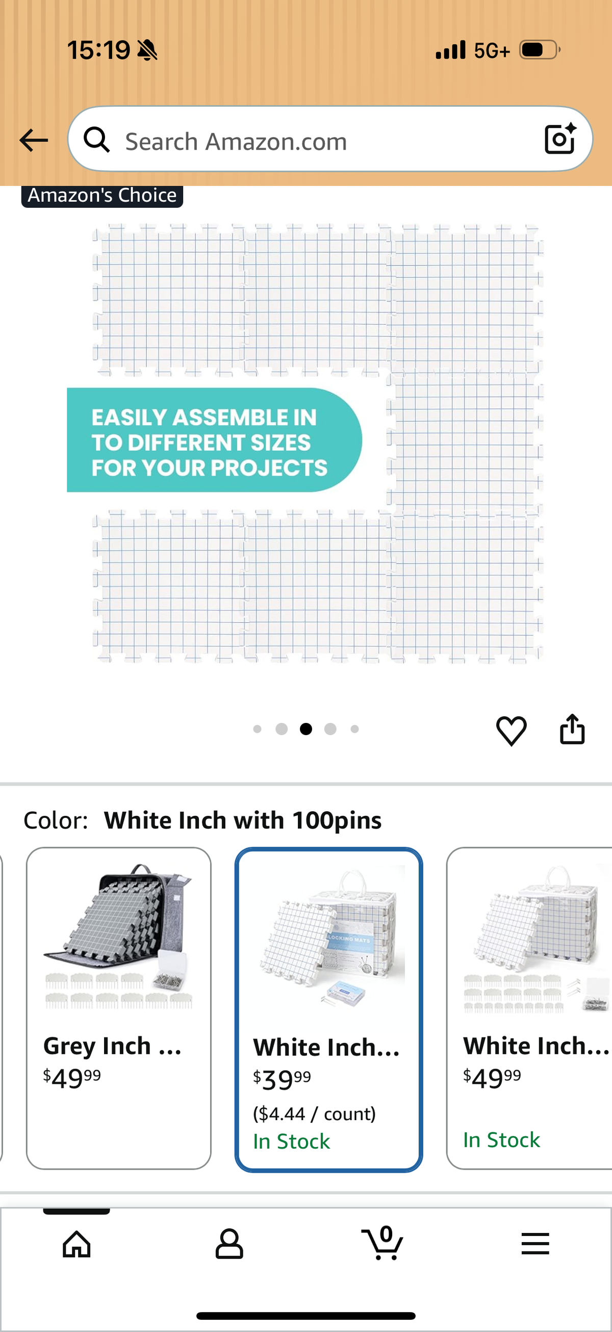 Blocking Mats for Knitting,Extra Thick Blocking Boards with Grids for Needlepoint or Crochet,9 Pack Knitting Mats with 100 T-Pins and Storage Bag