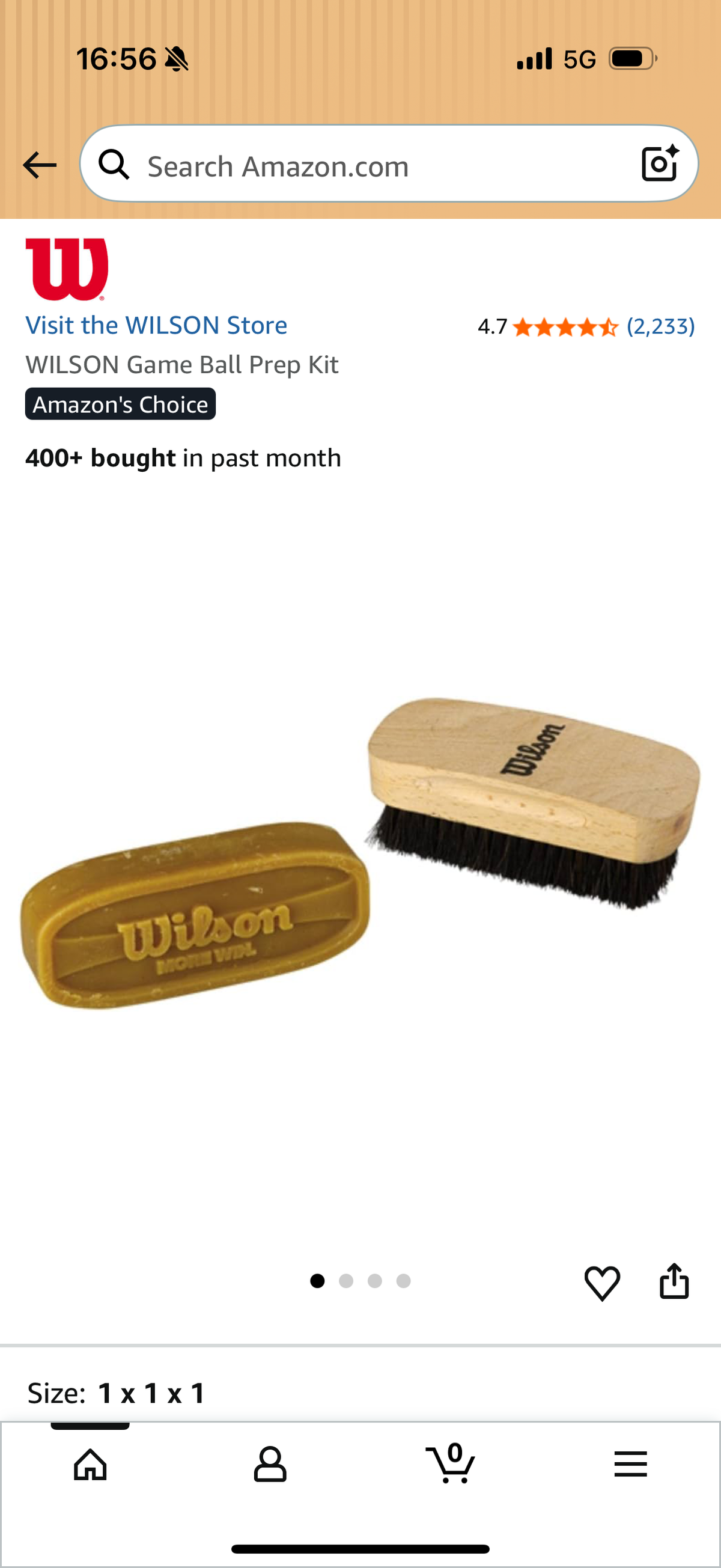 WILSON Game Ball Prep Kit