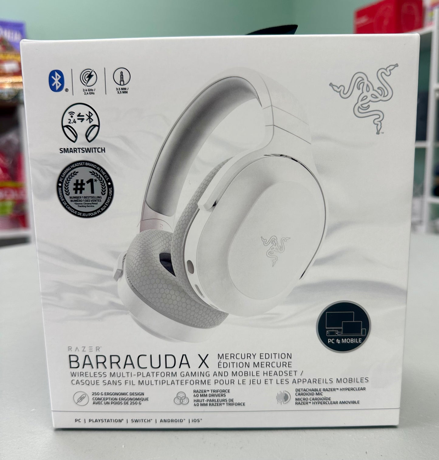 Razer Barracuda X Wireless Gaming & Mobile Headset