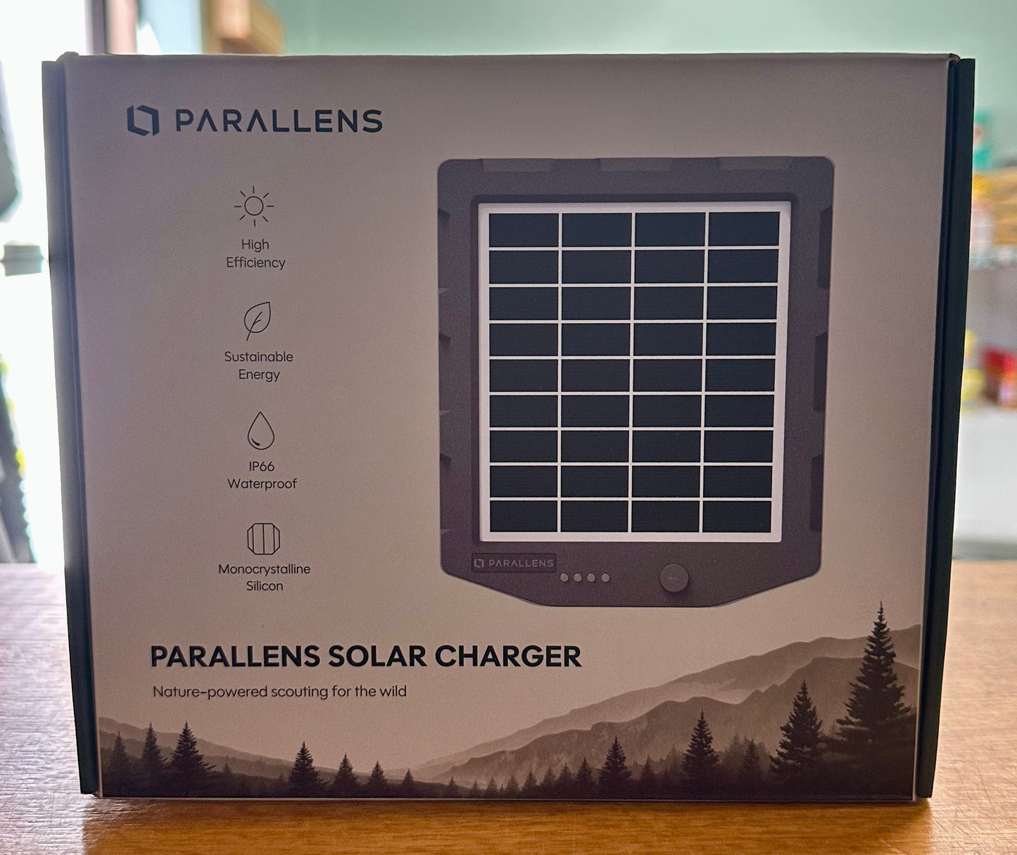 Trail Camera Solar Panel, Parallens Solar Battery Charger Kit