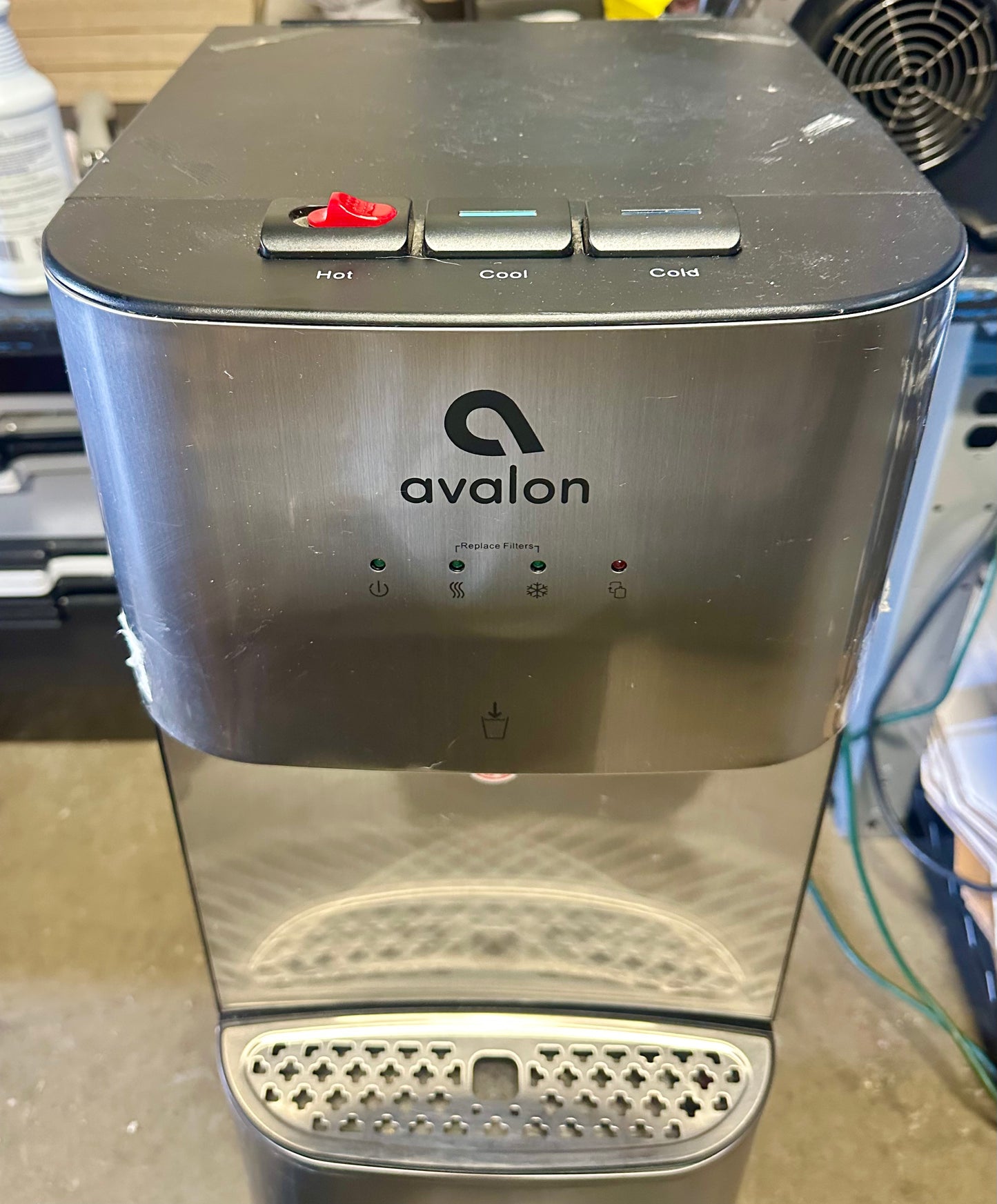 Bottom Loading Water Cooler Water Dispenser with Filtration - 3 Temperature Settings