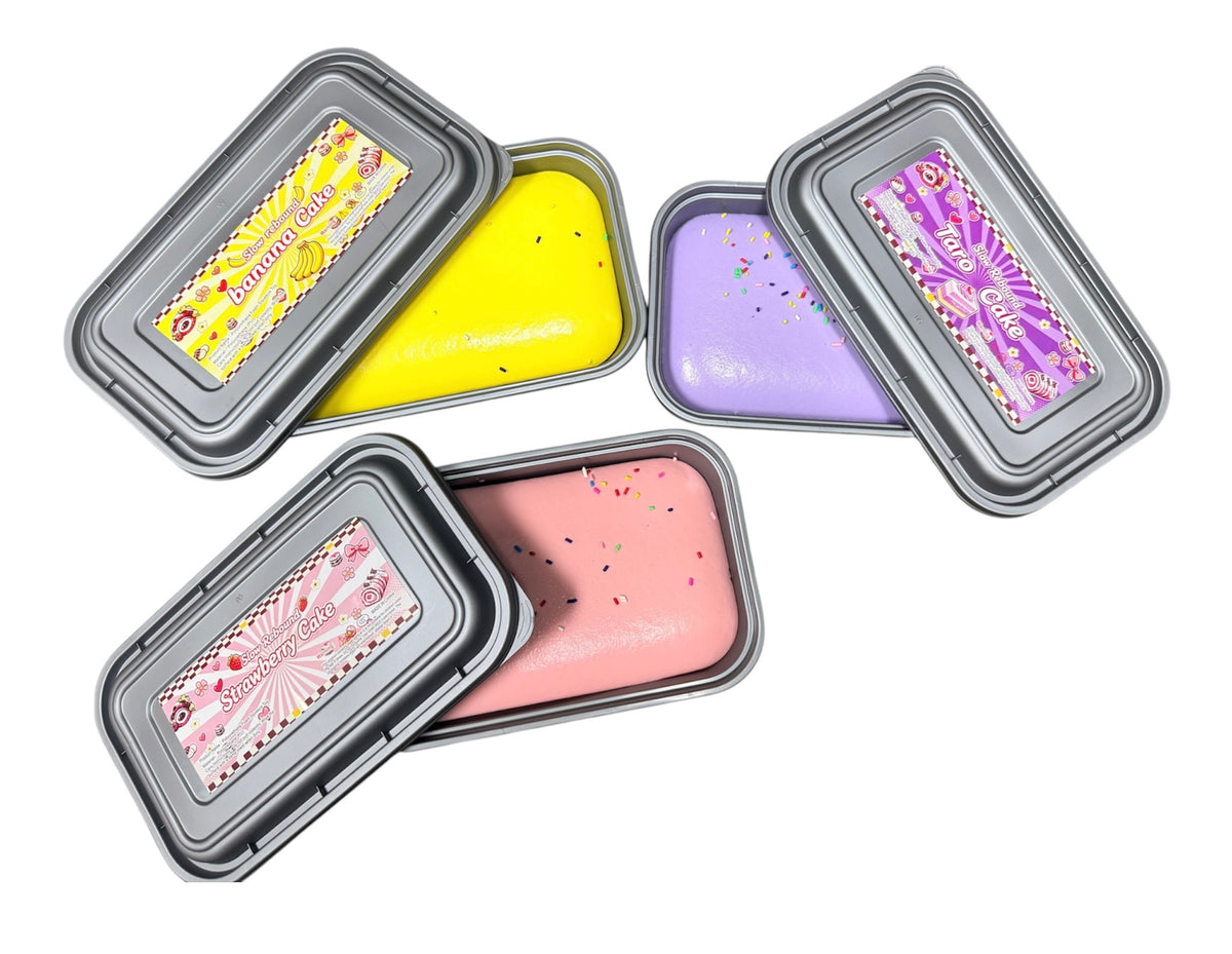 Large Box Cake Squishie (Assorted Colors)