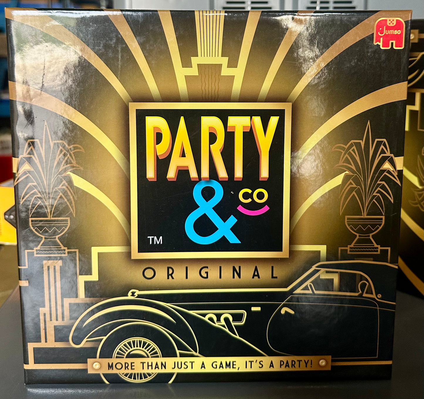 Jumbo Party & Co. Original Board Game - Fun Multi-Challenge Game for 14+ Years, Multiplayer Family Entertainment.