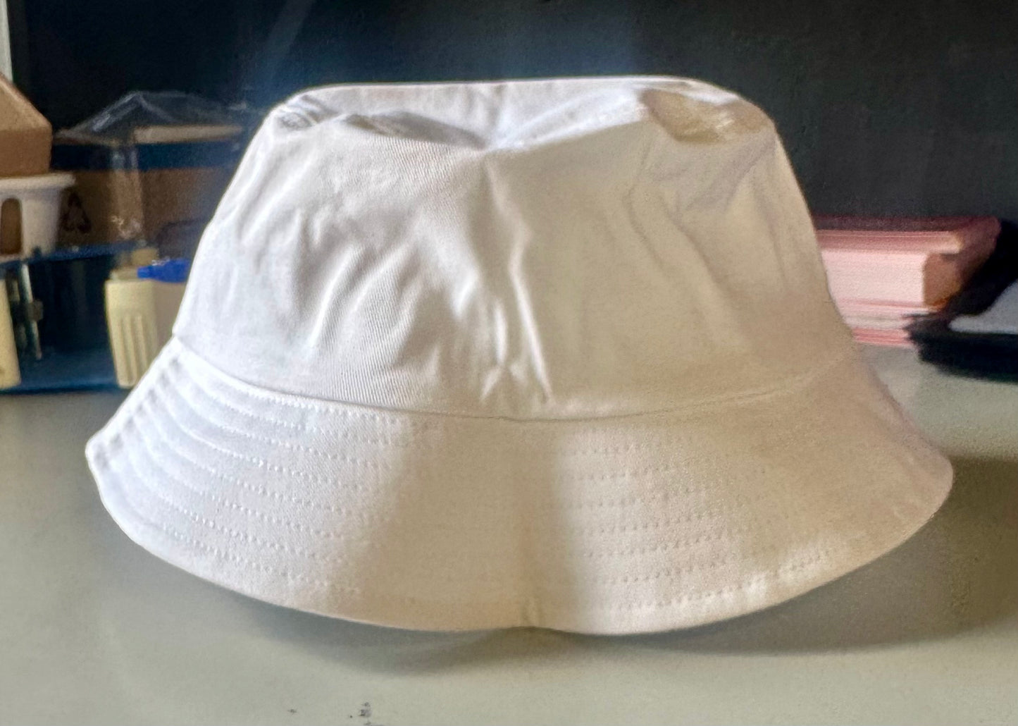 Coucoland White “The Mrs.” Bucket Hat - Beach, Sun, Bachelorette Party