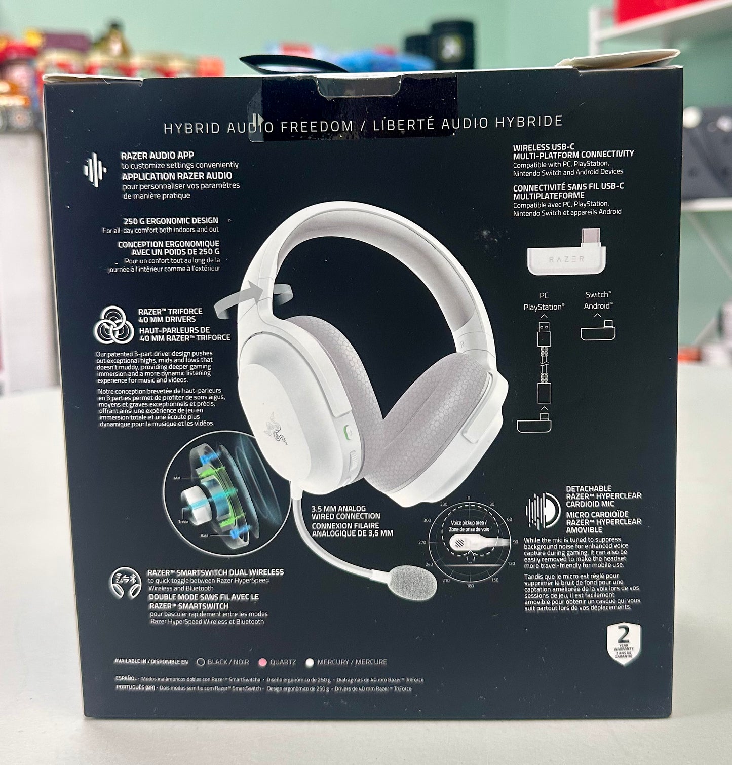 Razer Barracuda X Wireless Gaming & Mobile Headset