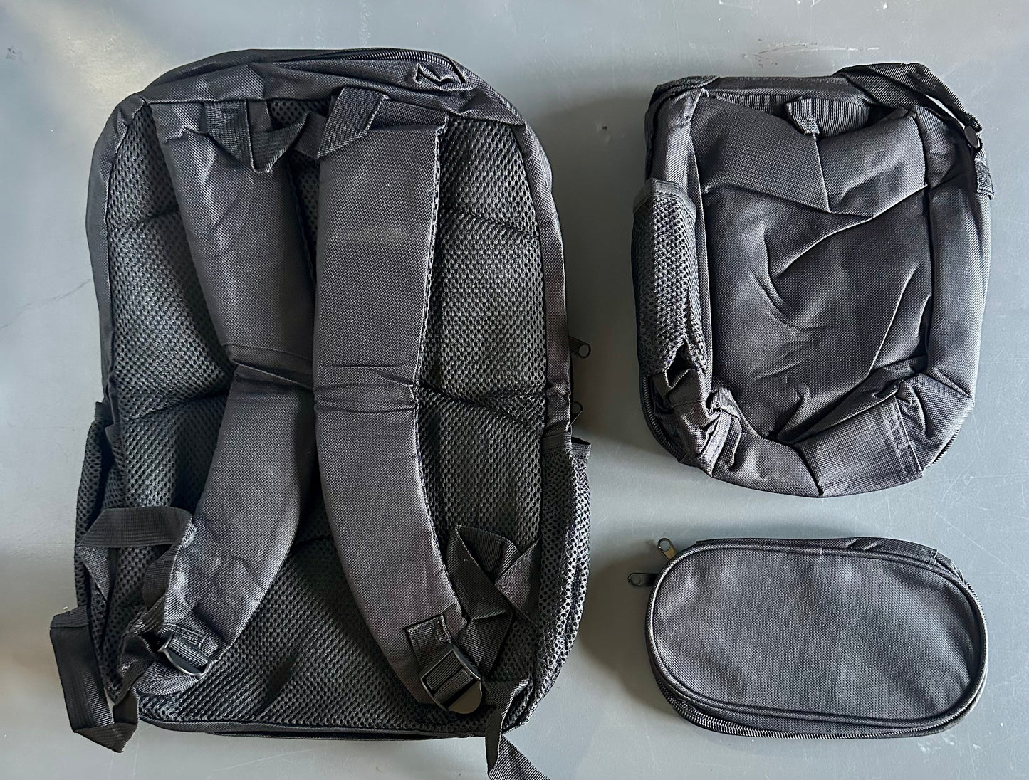 Mario Brothers, backpack, lunch bag, and pencil bag