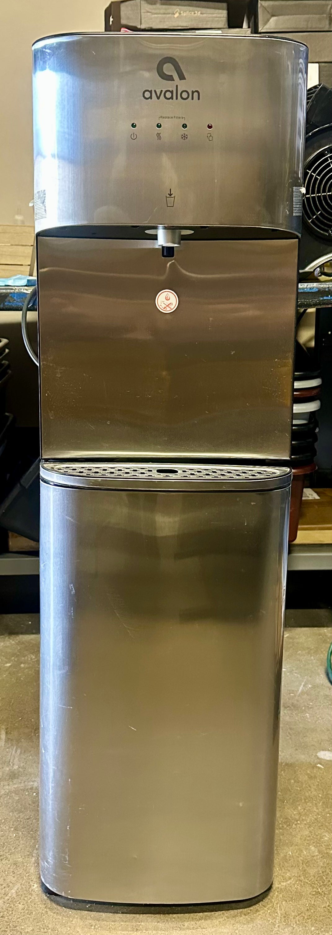 Bottom Loading Water Cooler Water Dispenser with Filtration - 3 Temperature Settings