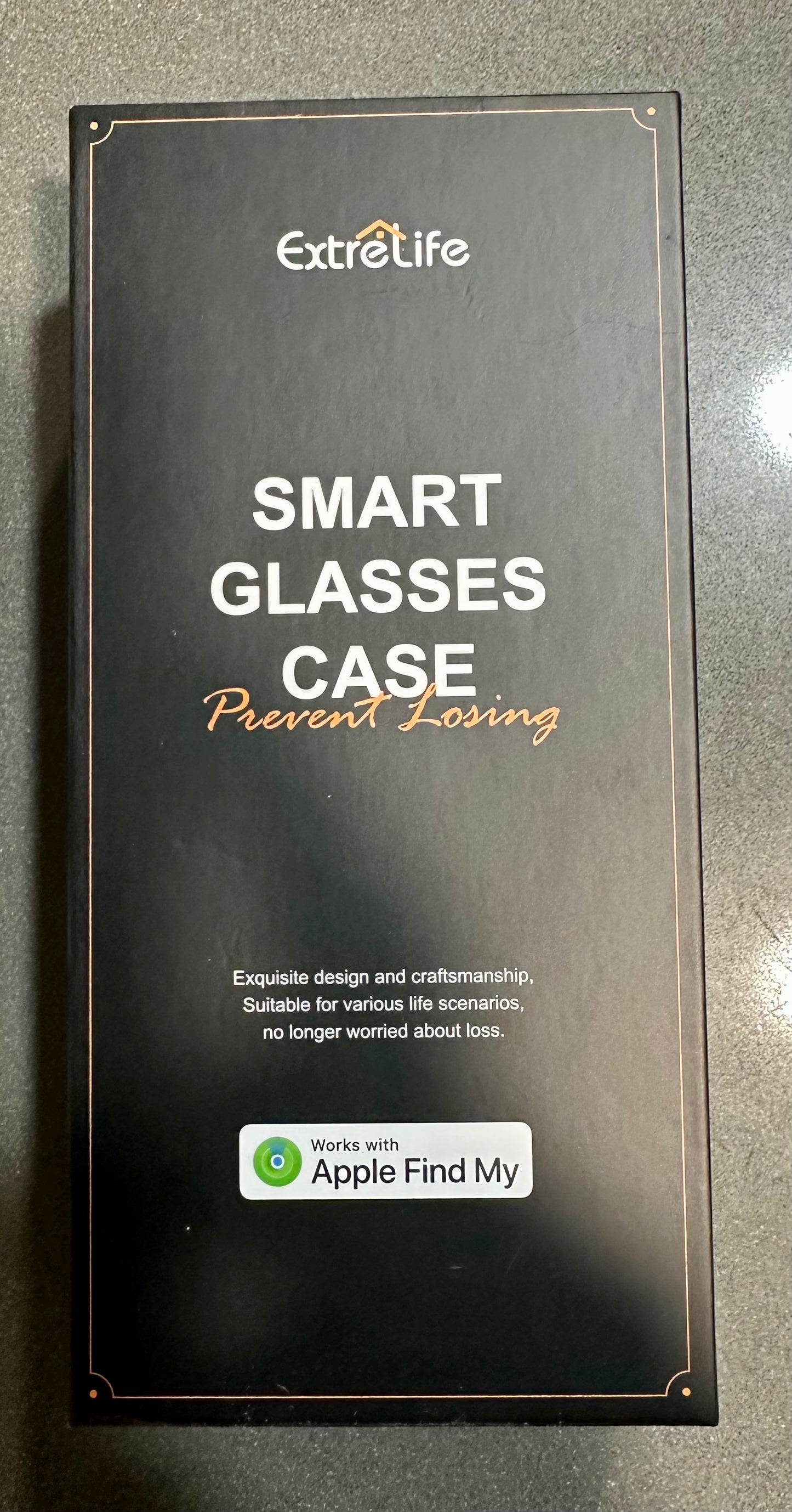 Smart Case for Glasses - Works With Find My