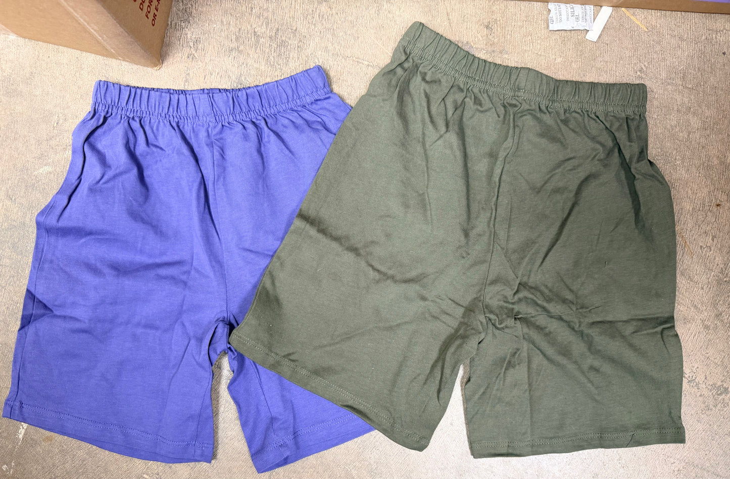 2-Pack Kids Cotton Shorts (Size 3-4Y)