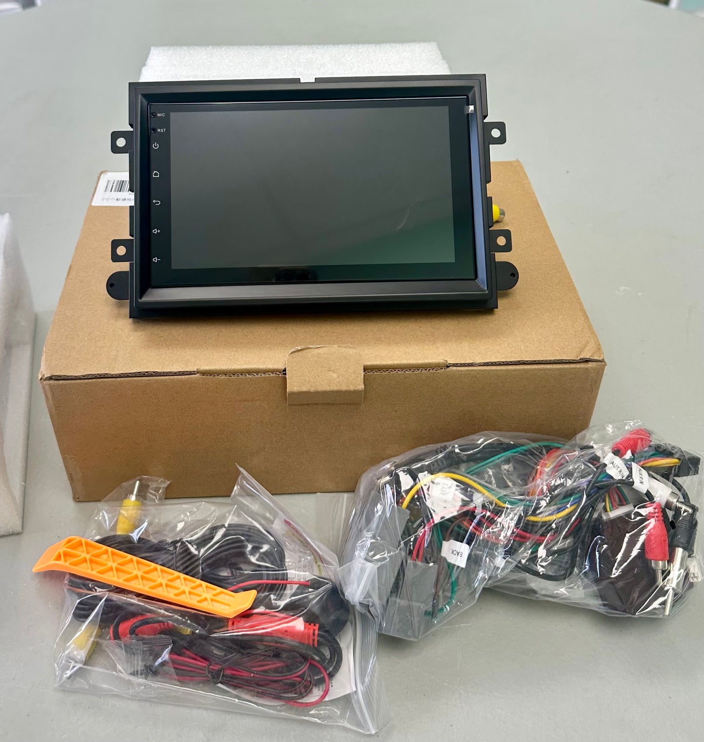 Car Radio for Ford F150 2004-2008, F250 F350 2005-2016, 7in Upgrade Stereo 5GWiFi E250 E350 Accessories Fusion Edge Escape Expedition Explorer Shelby GT500 Taurus Touch Screen Carplay Android Auto GPS