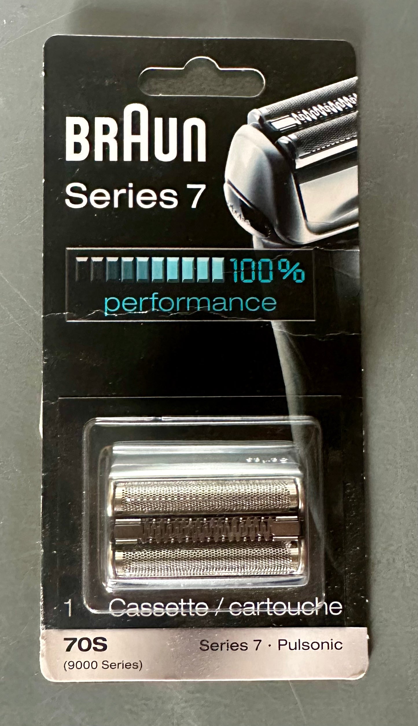Braun Series 7 70S Electric Shaver Head Replacement Cassette – Silver