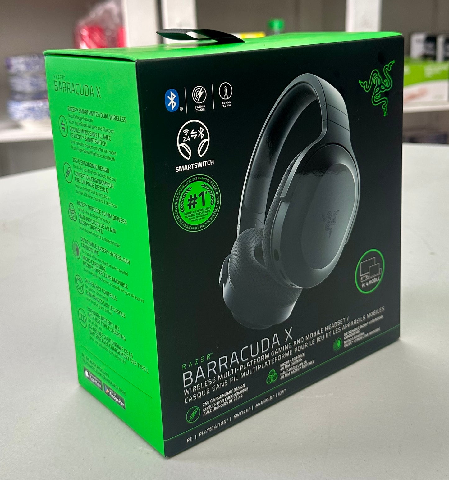Razer Barracuda X Wireless Gaming & Mobile Headset