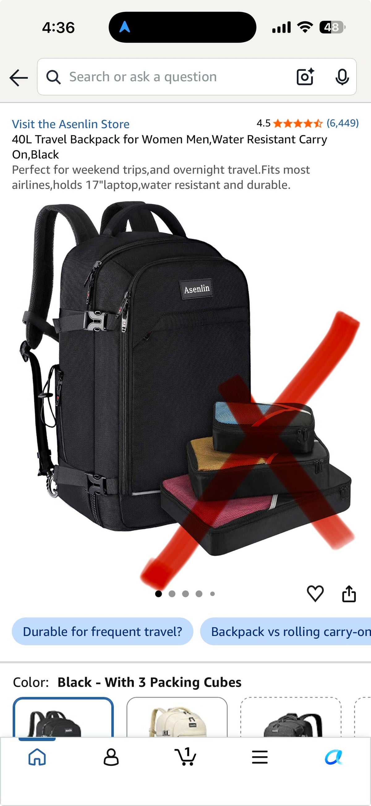 Travel Backpack