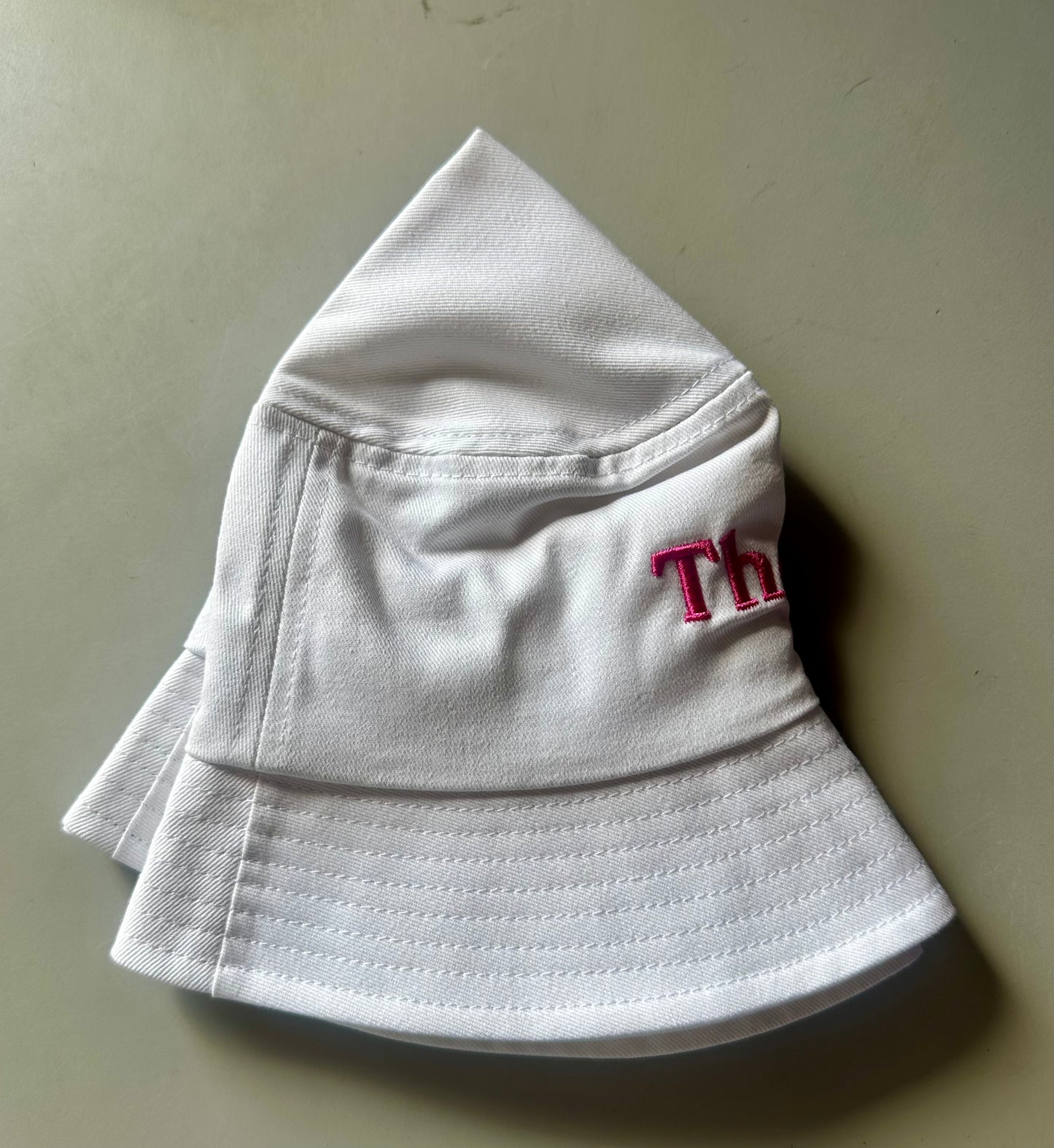 Coucoland White “The Mrs.” Bucket Hat - Beach, Sun, Bachelorette Party