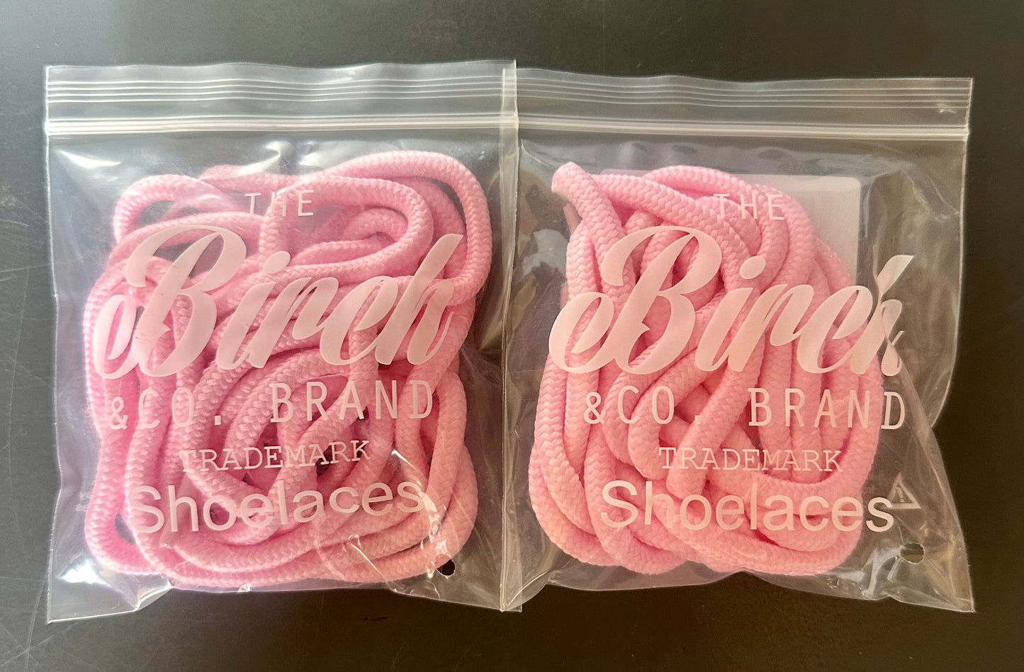 Round Shoelaces for Sneakers - Pink