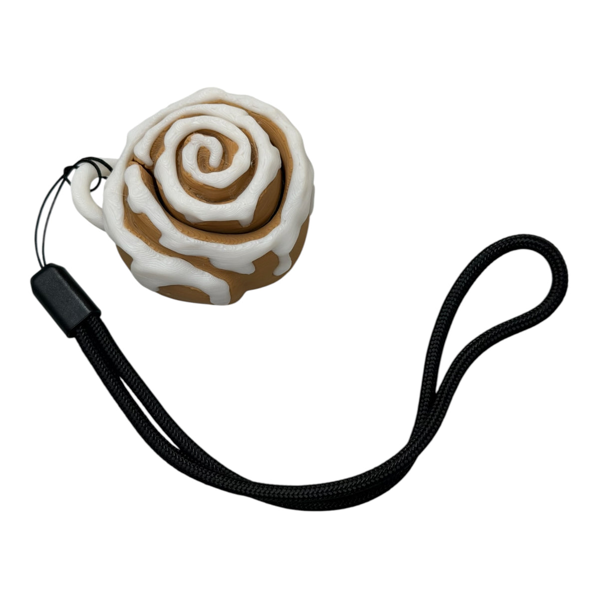 Cinnamon Roll Sensory Clicker/Clicky Fidget Keychain