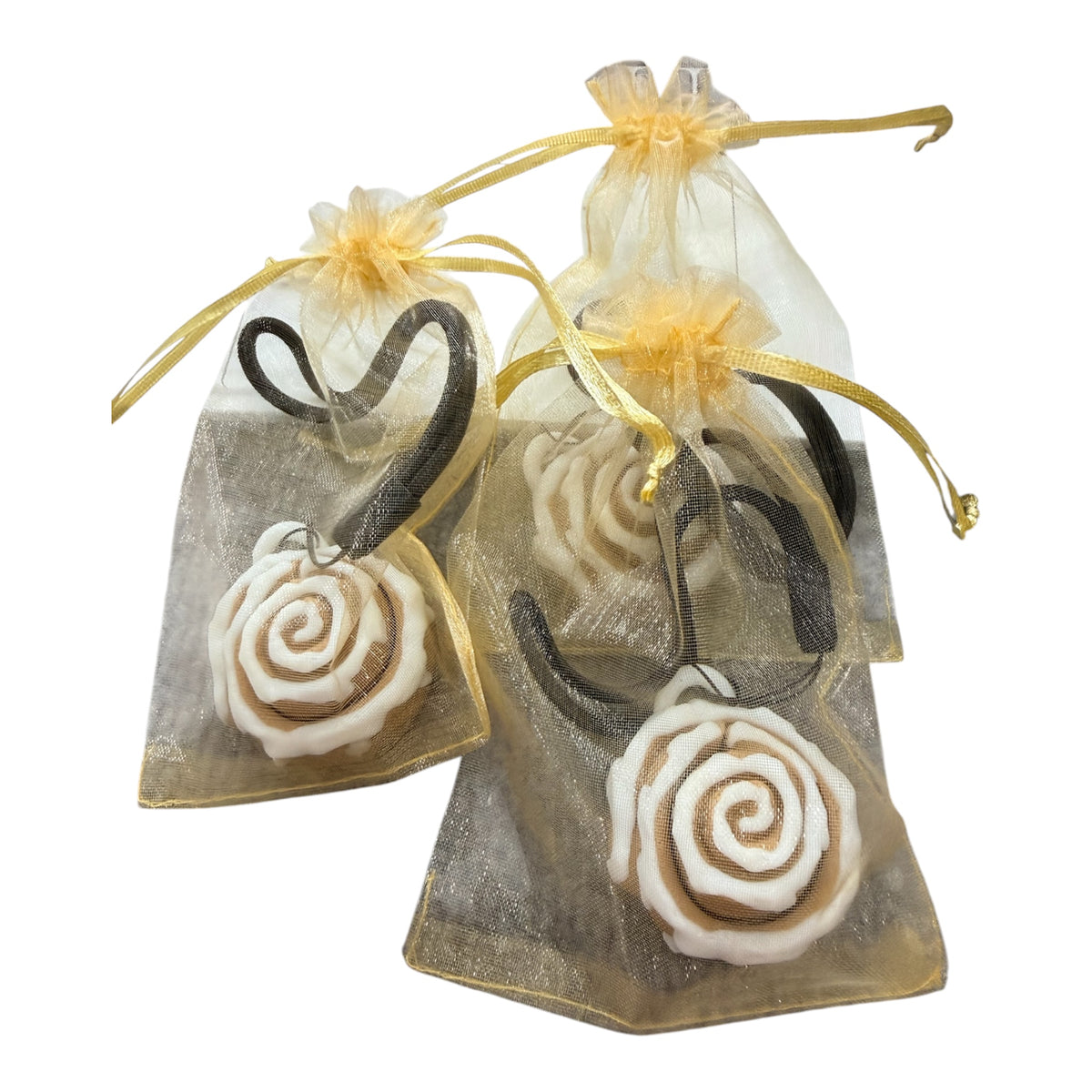 Cinnamon Roll Sensory Clicker/Clicky Fidget Keychain
