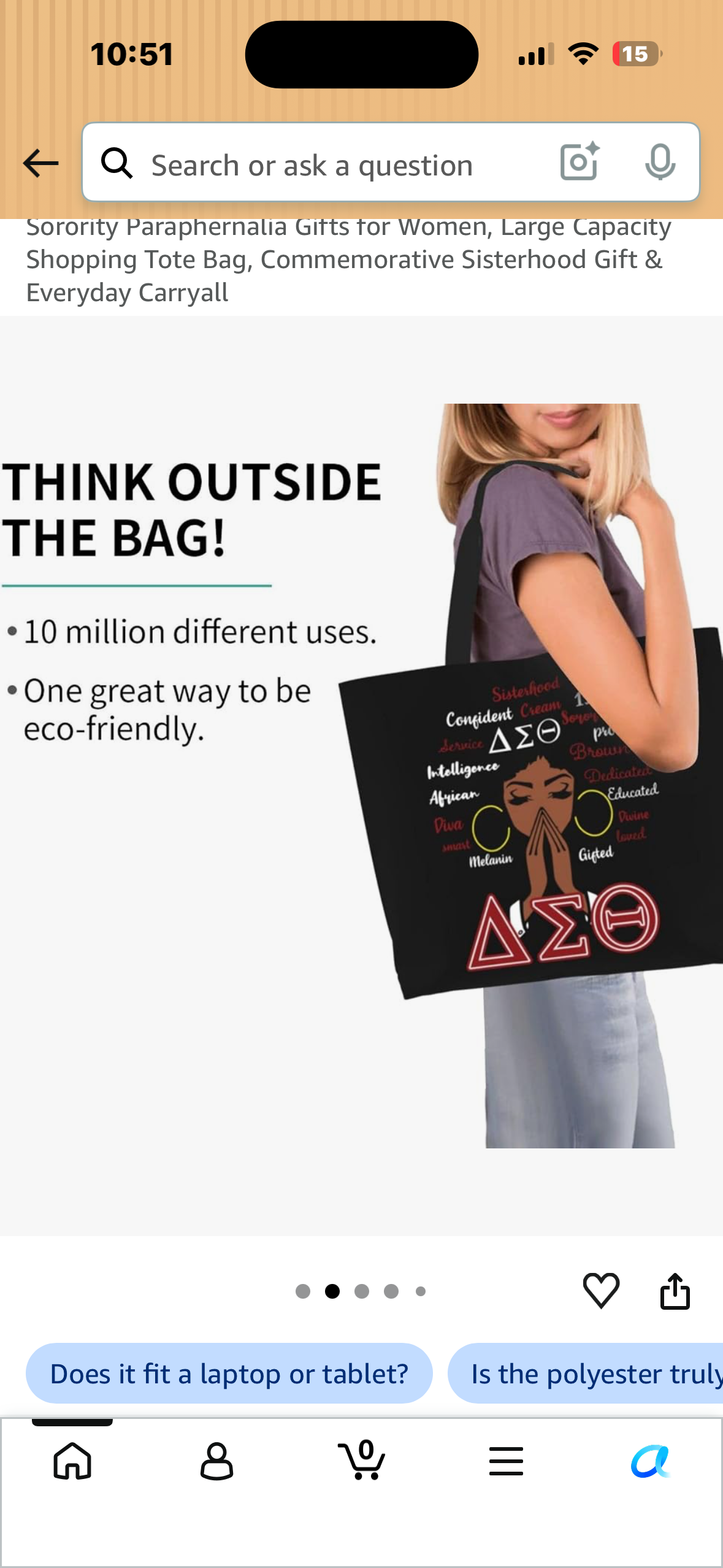 Sorority Paraphernalia Gifts for Women, Large Capacity Shopping Tote Bag, Commemorative Sisterhood Gift & Everyday Carryall
