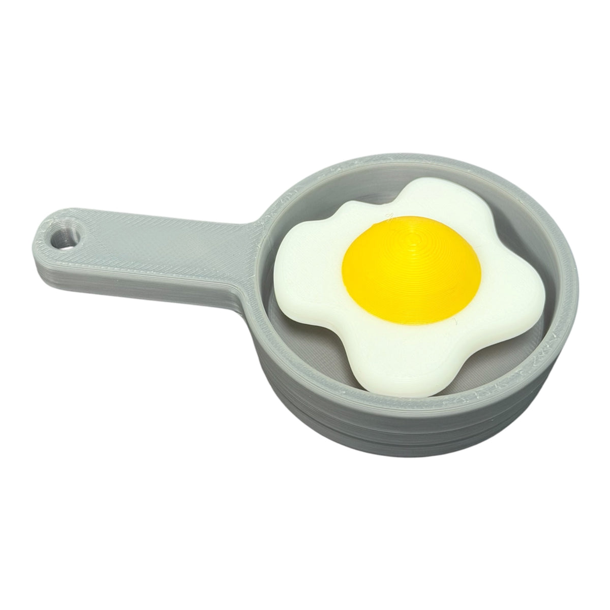 Frying Pan With An Egg Clicker/Clicky Fidget