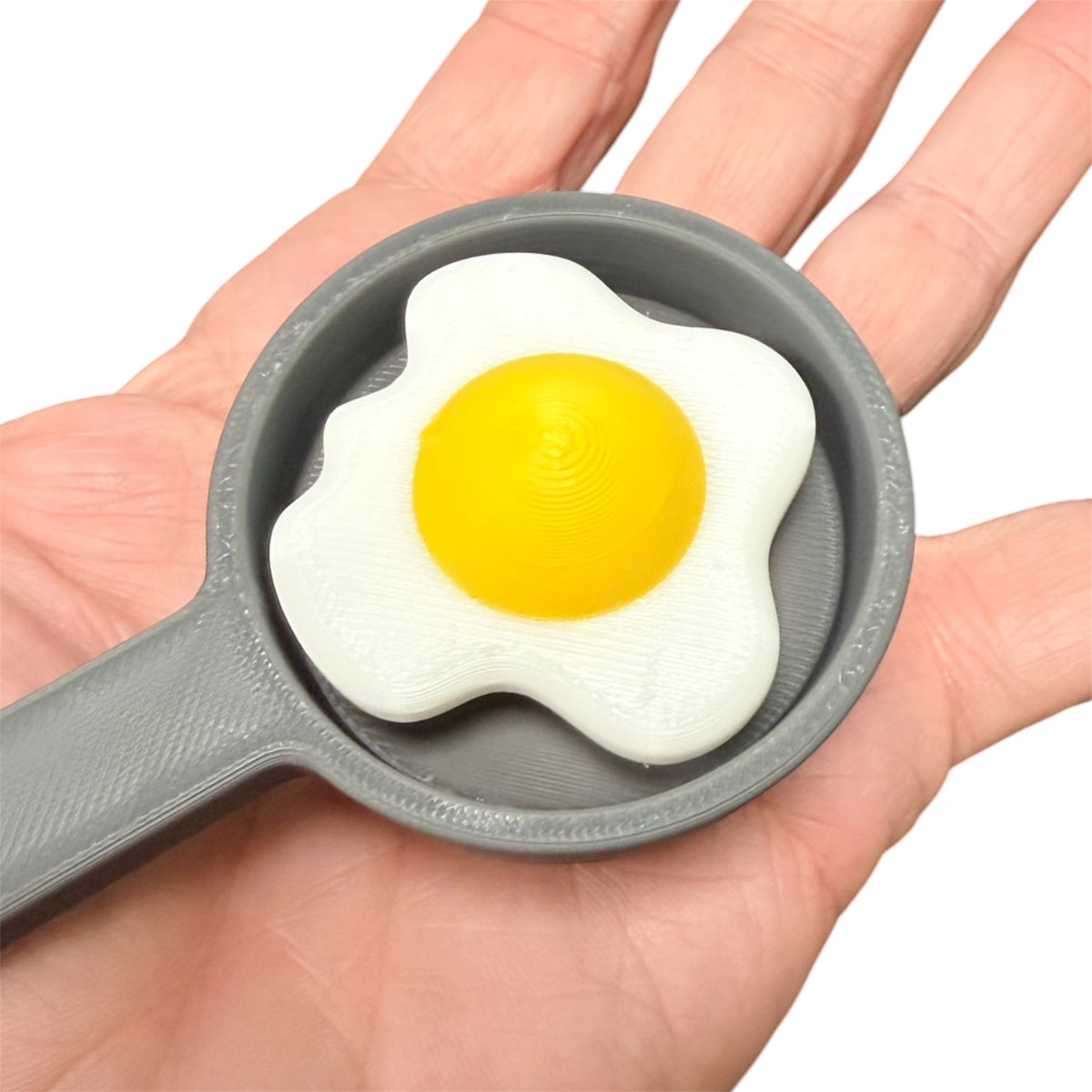 Frying Pan With An Egg Clicker/Clicky Fidget