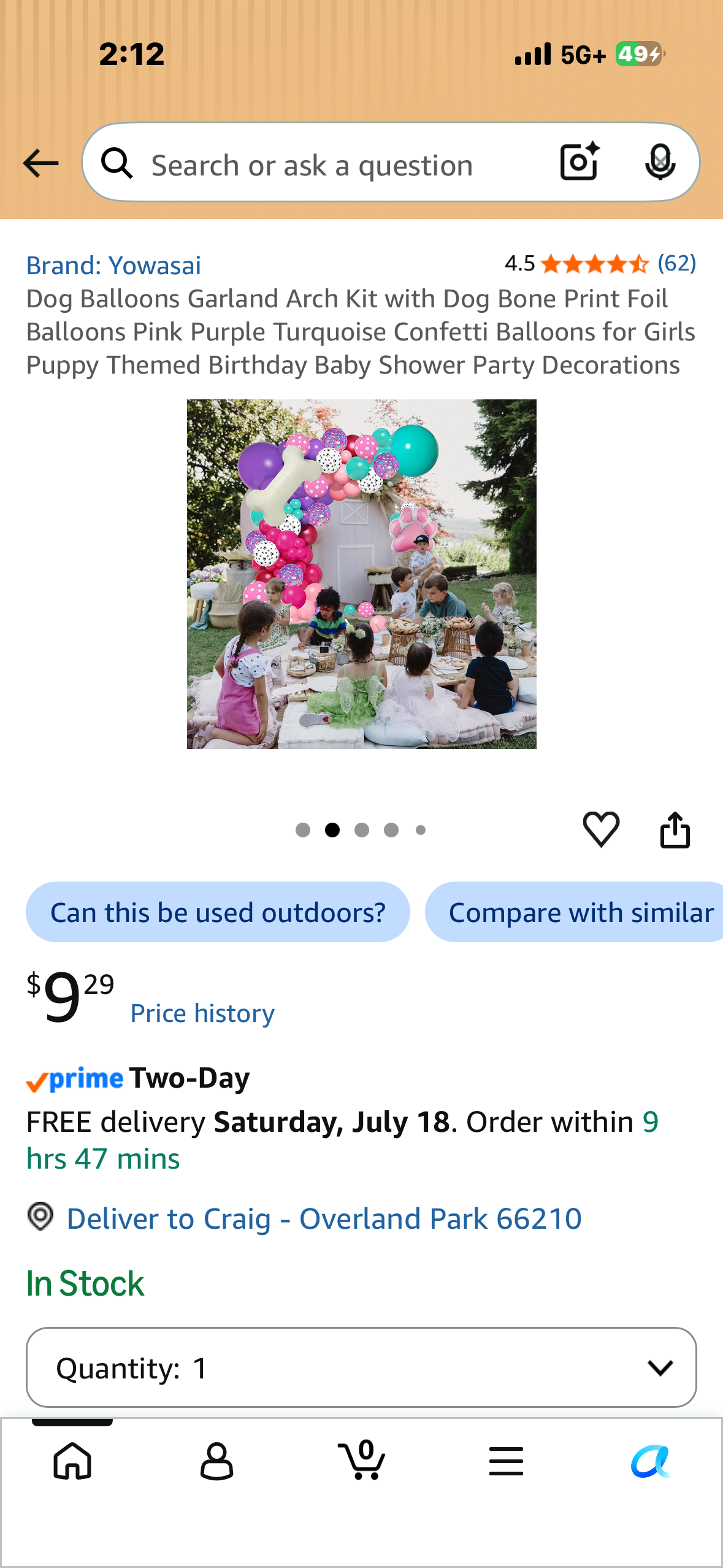 Dog Balloon Arch Garland, Pink Purple Dog Print Balloons with Dog-Cards for Dog Birthday Decorations Girls Birthday Pet Dog Party Supplies