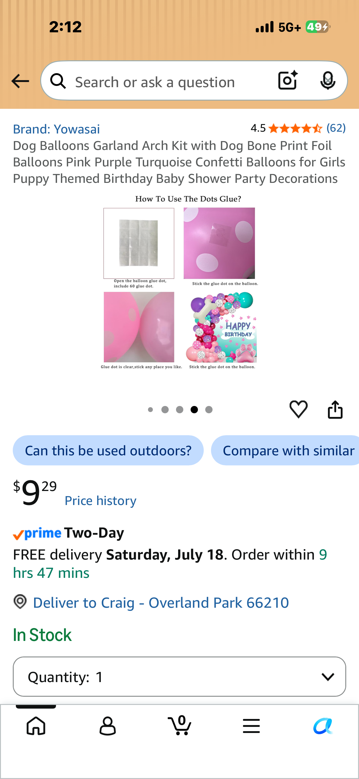 Dog Balloon Arch Garland, Pink Purple Dog Print Balloons with Dog-Cards for Dog Birthday Decorations Girls Birthday Pet Dog Party Supplies