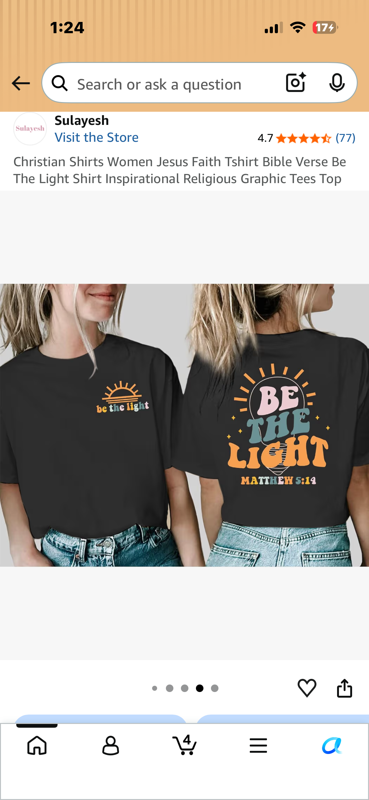 Christian Shirts Women Jesus Faith Tshirt Bible Verse Be The Light Shirt Inspirational Religious Graphic Tees Top (Size Large)