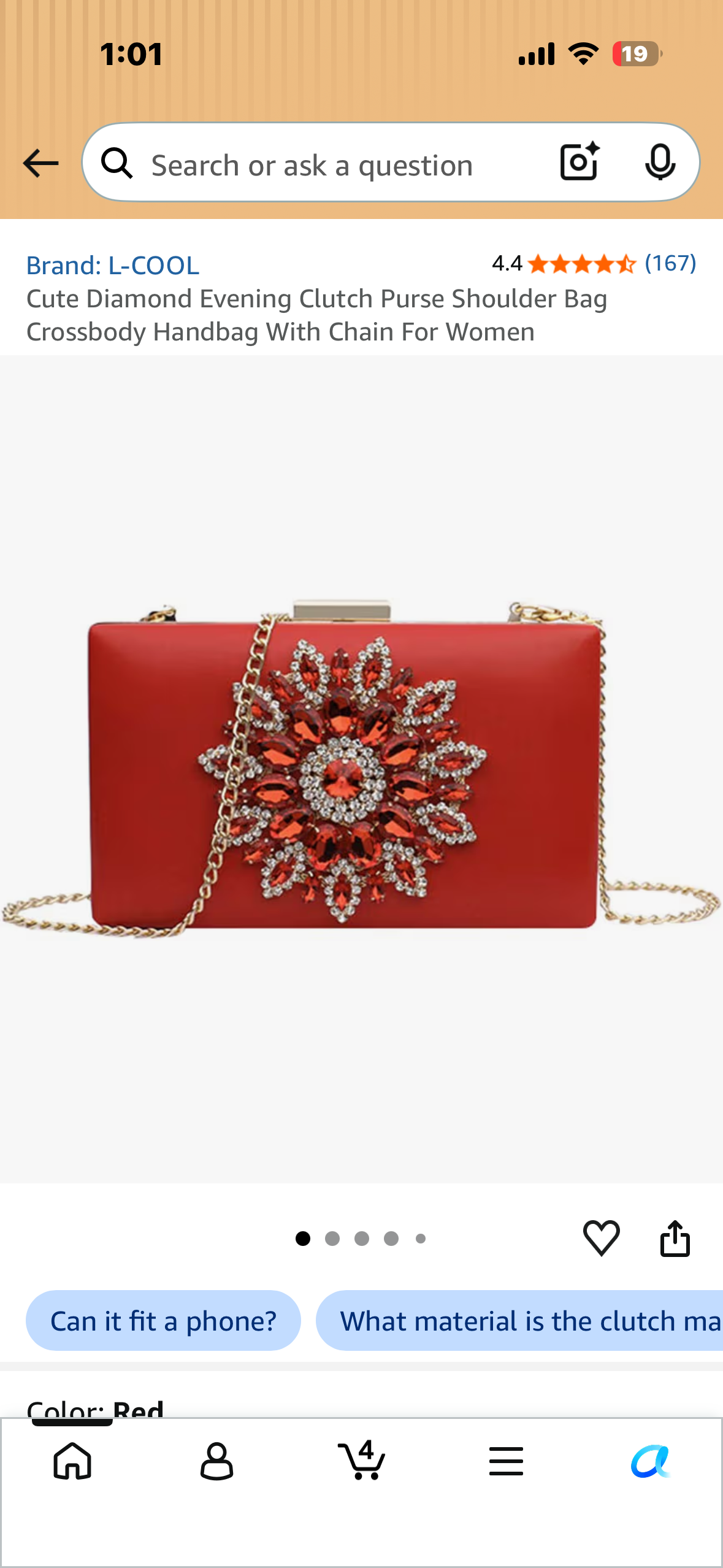 Cute Diamond Evening Clutch Purse Shoulder Bag Crossbody Handbag With Chain For Women