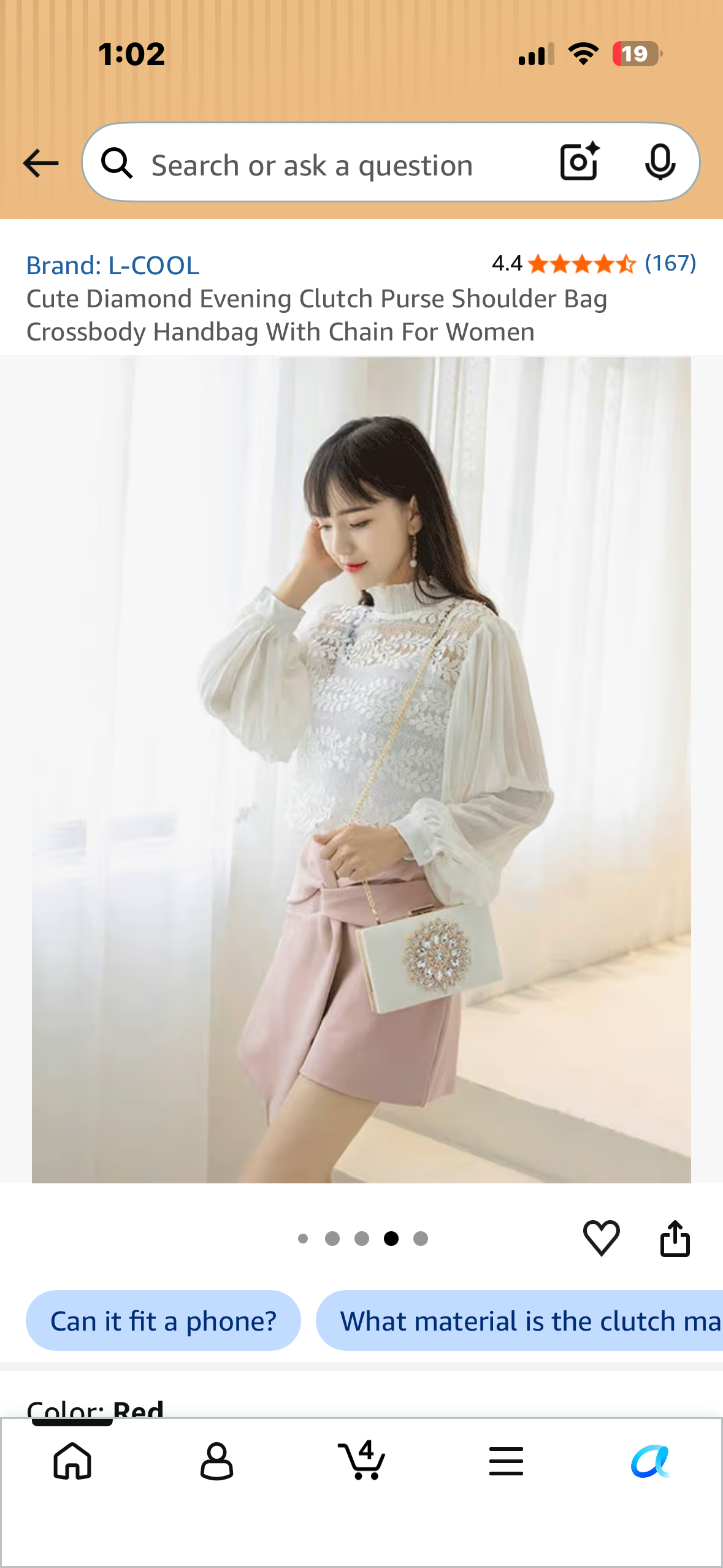 Cute Diamond Evening Clutch Purse Shoulder Bag Crossbody Handbag With Chain For Women